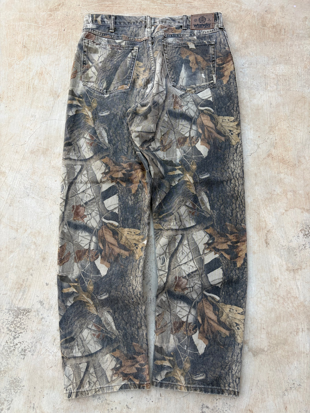 Vintage 2000s Wrangler Realtree Camo Pants 36