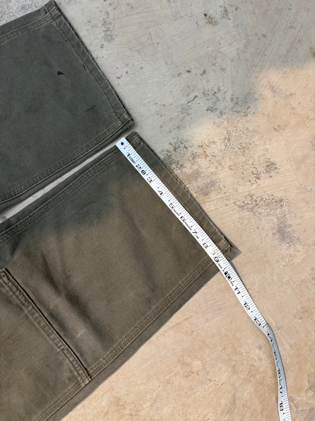 Vintage faded Carhartt Double Knee pants 34