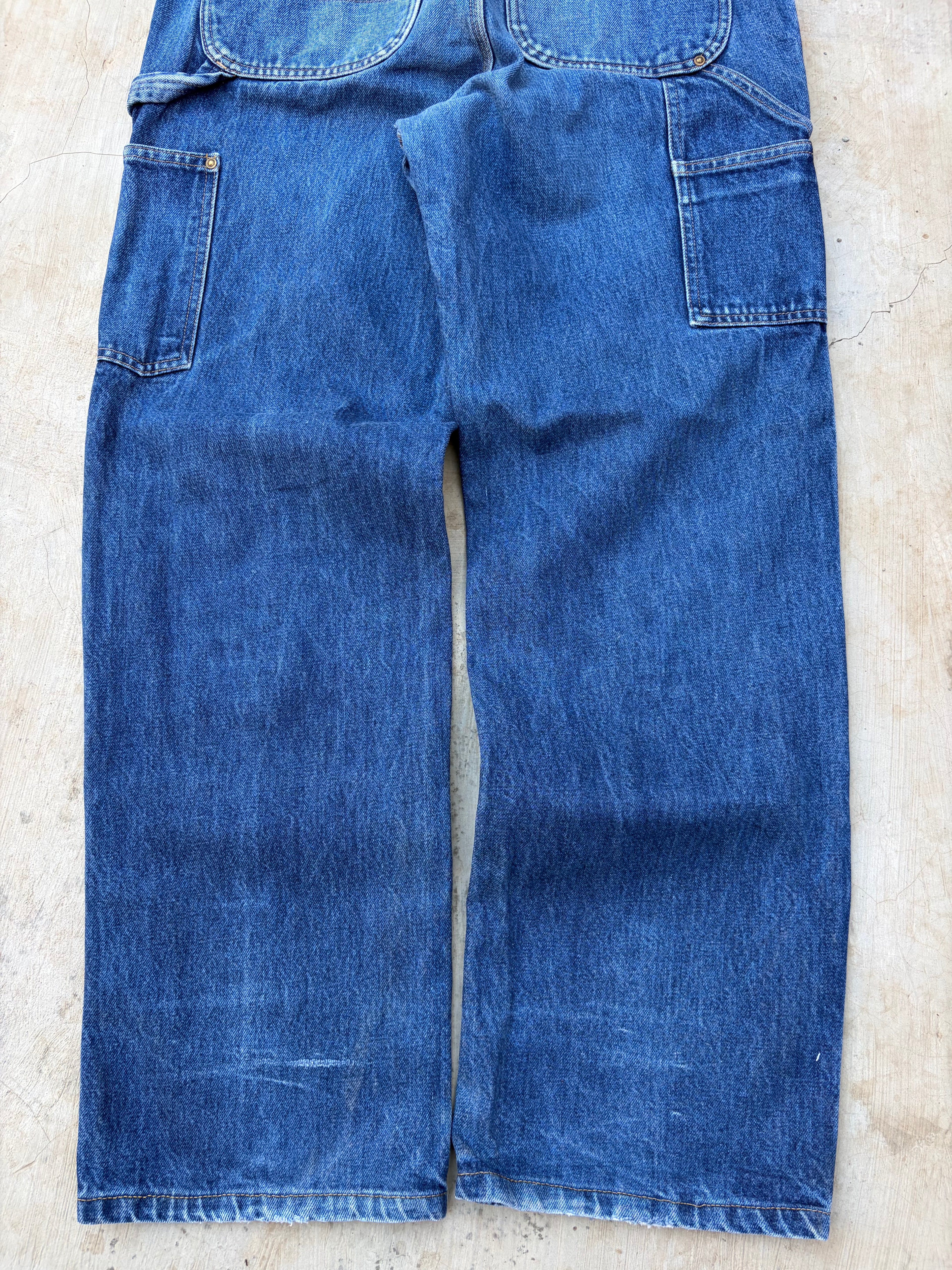 Vintage 00s Carhartt Double Knee Denim Pant 33