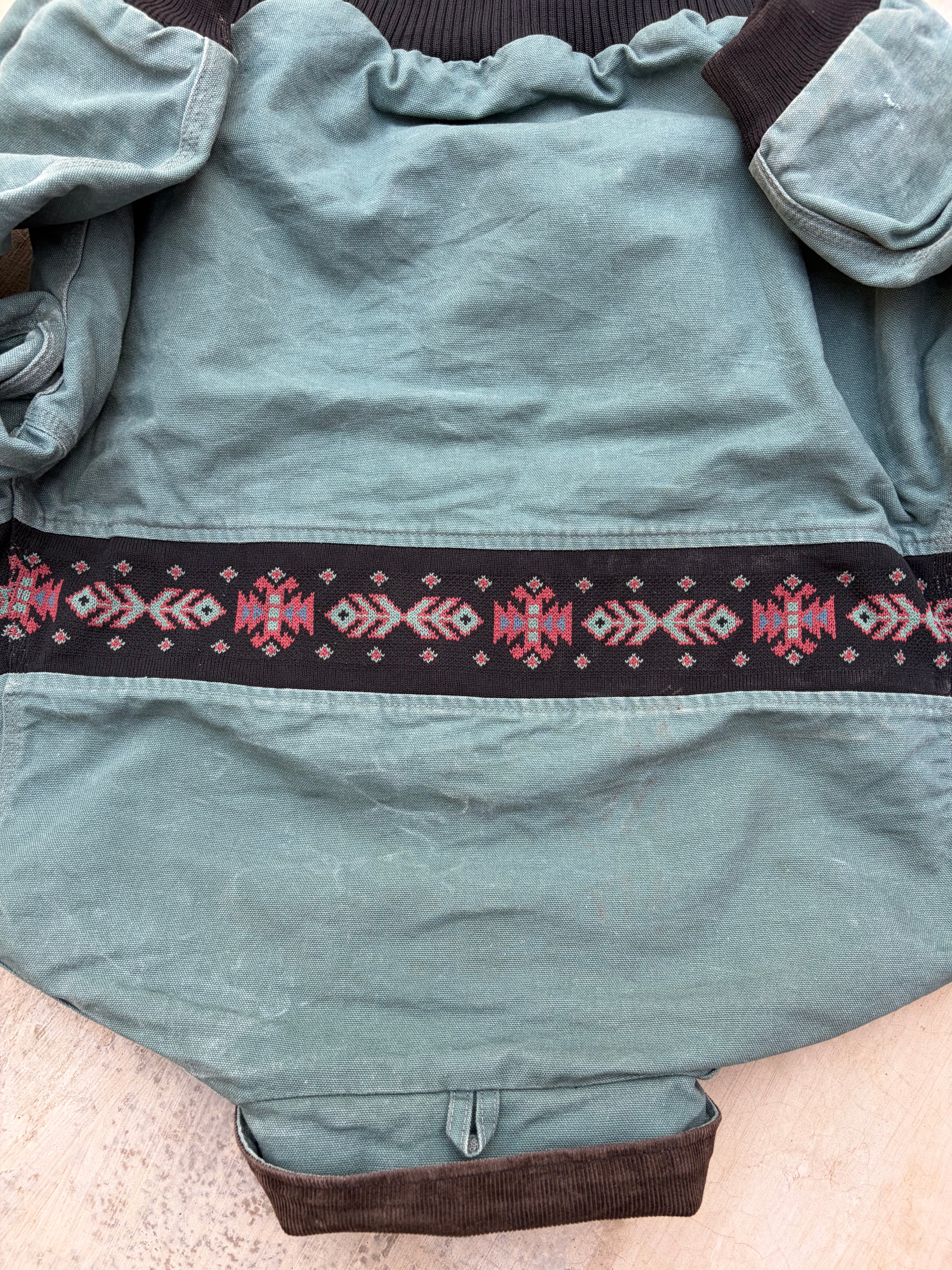 Vintage 90s 1995 Carhartt Aztec Jacket JQ0535 L