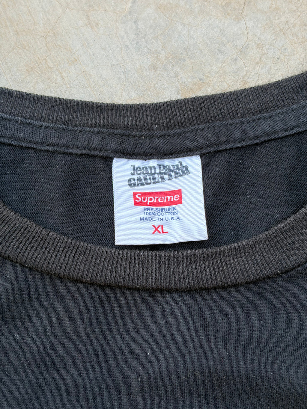Supreme Jean Paul Gaultier Tee XL