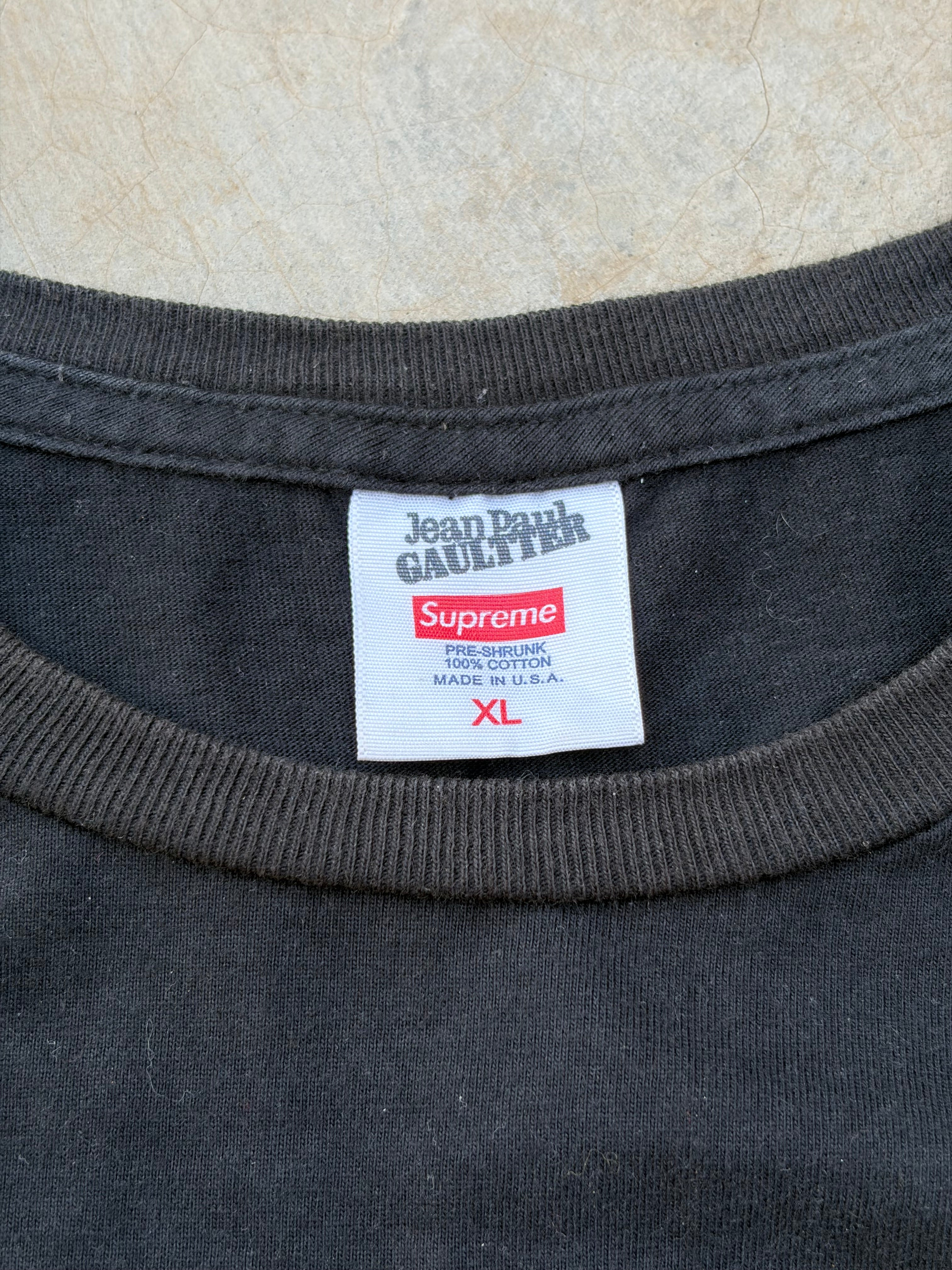 Supreme Jean Paul Gaultier Tee XL