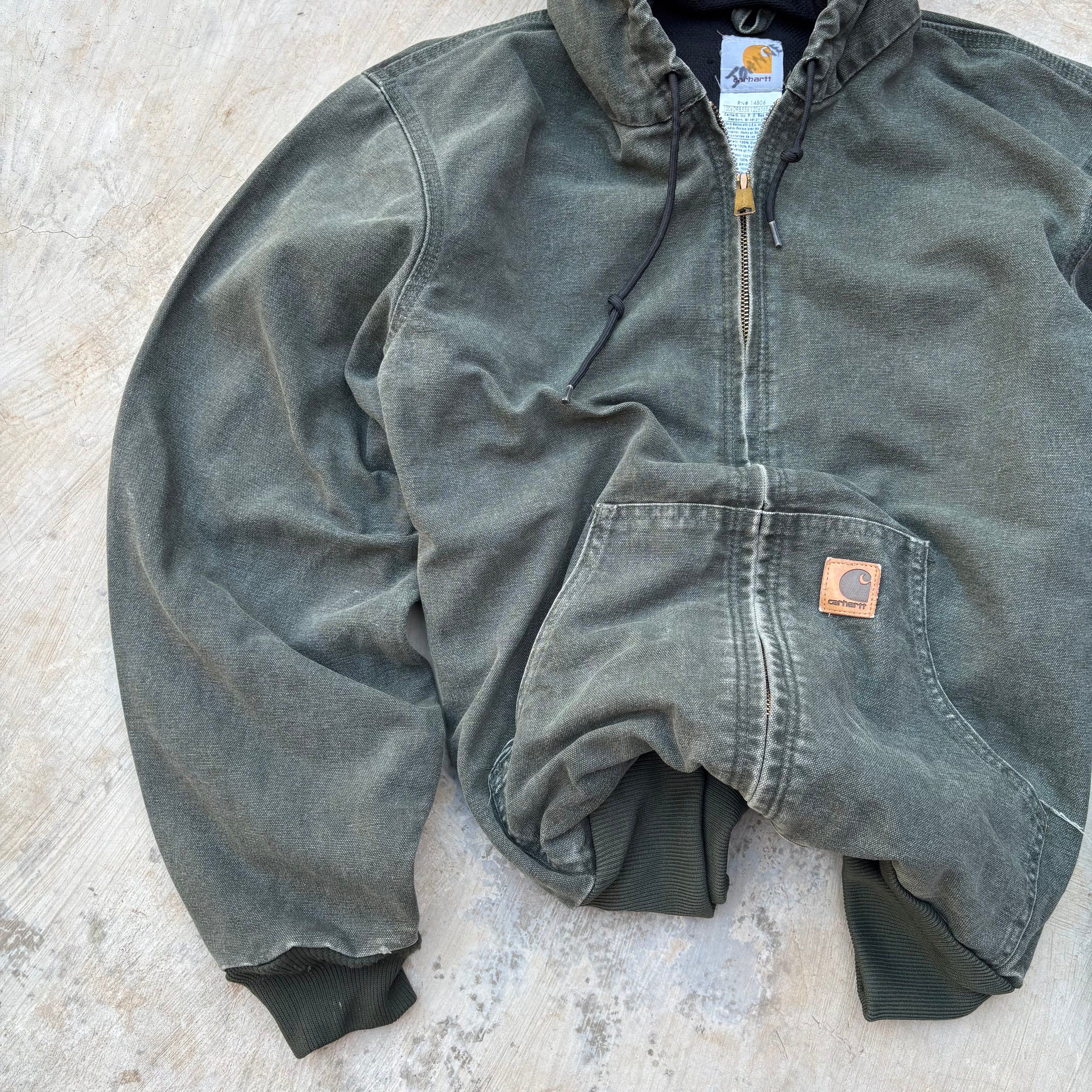 Vintage Carhartt Active Jacket J25 Mos M