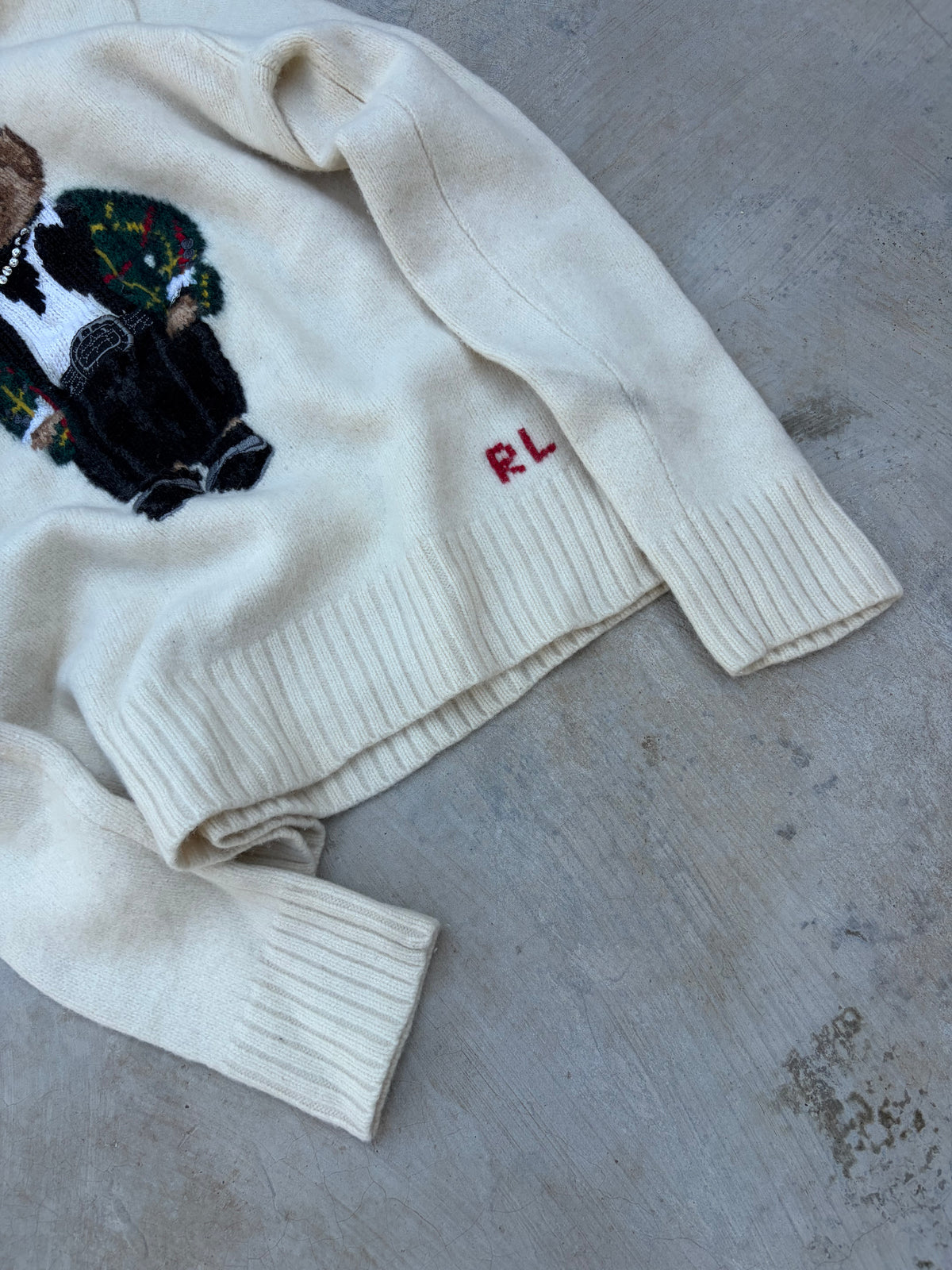 Vintage Polo Ralph Lauren Polo Bear Sweater XS/S