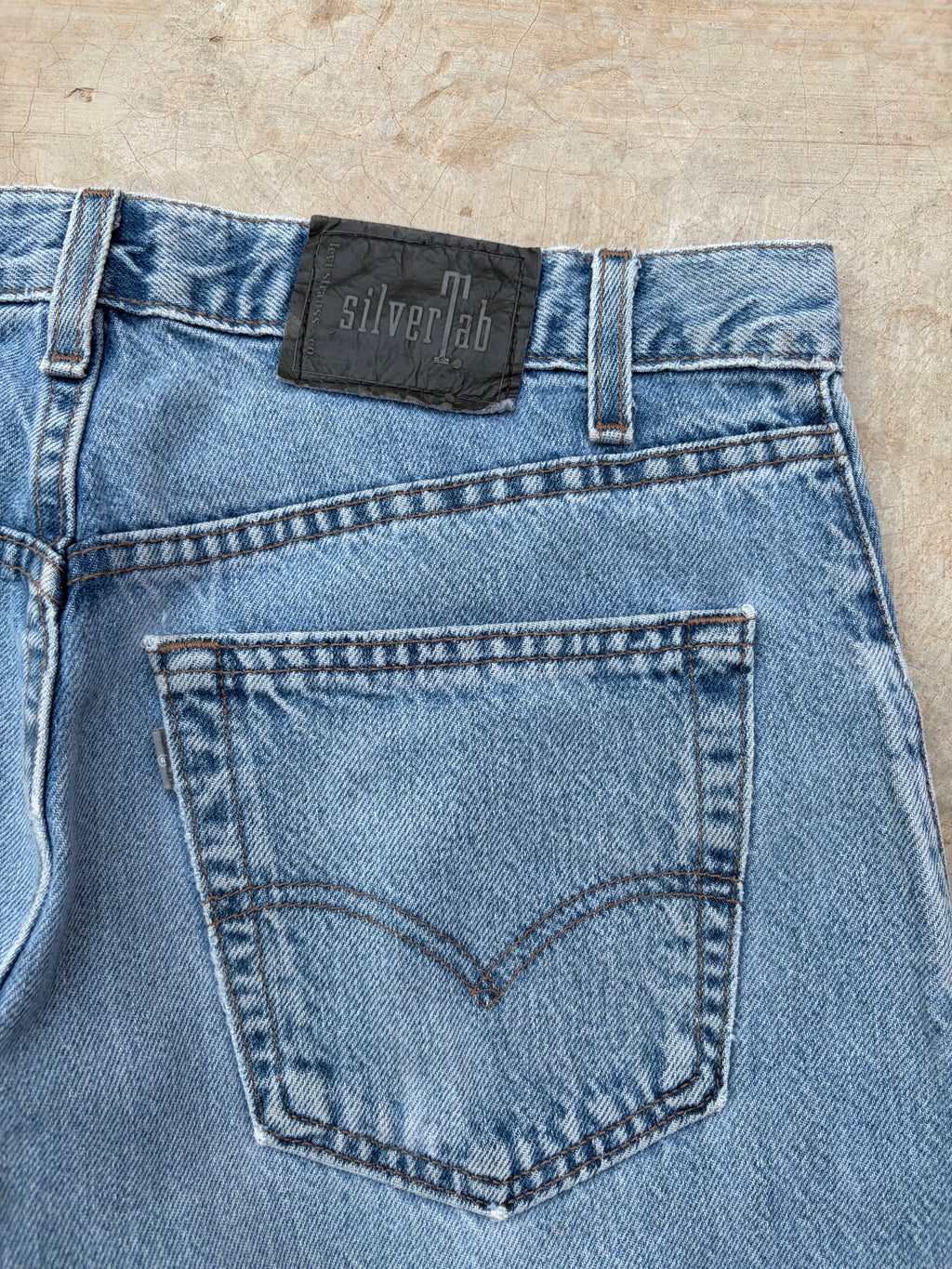 Vintage 90s Levi's SilverTab Straight Relaxed Fit Jeans 34