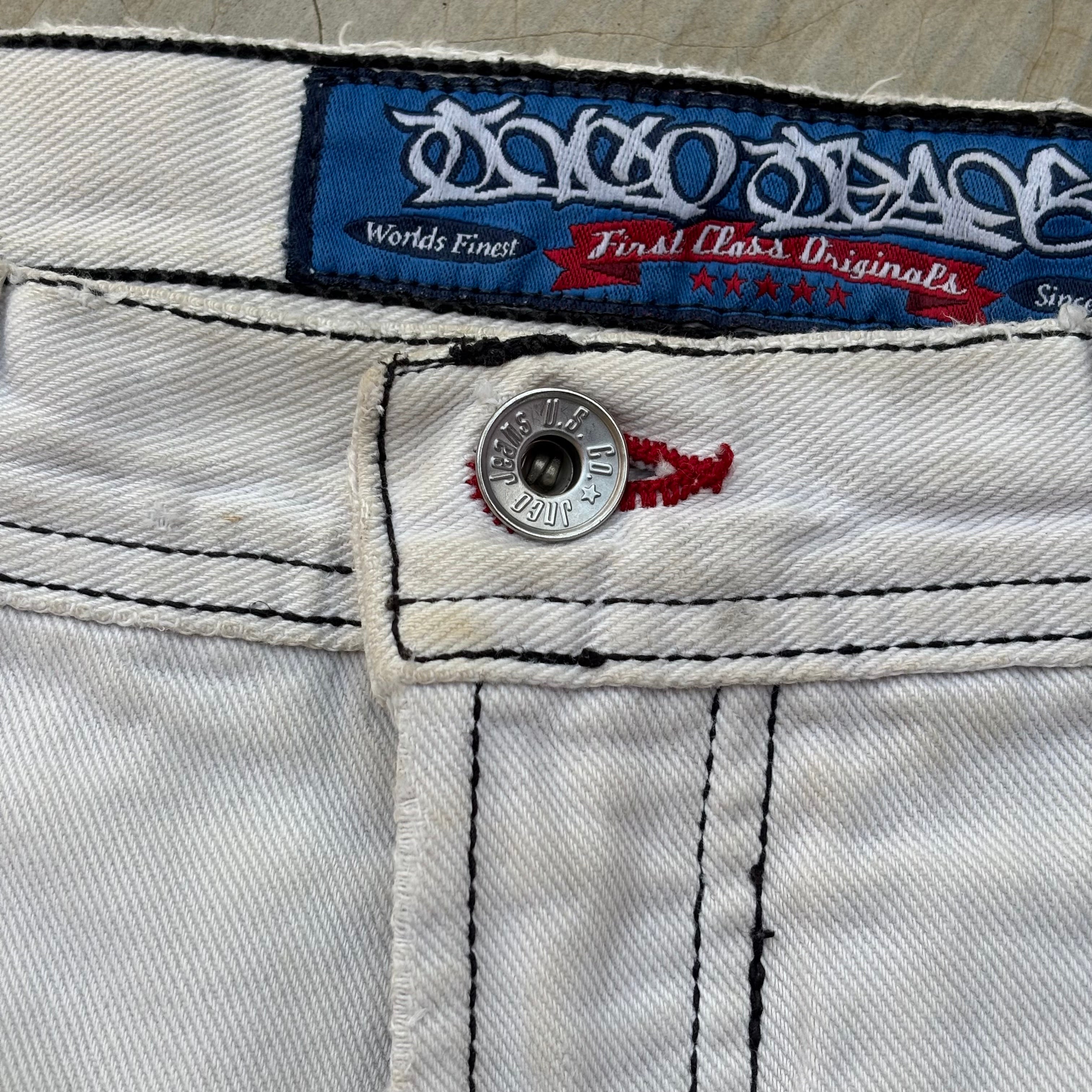 Vintage 90s Jnco SpellOut Jorts 32