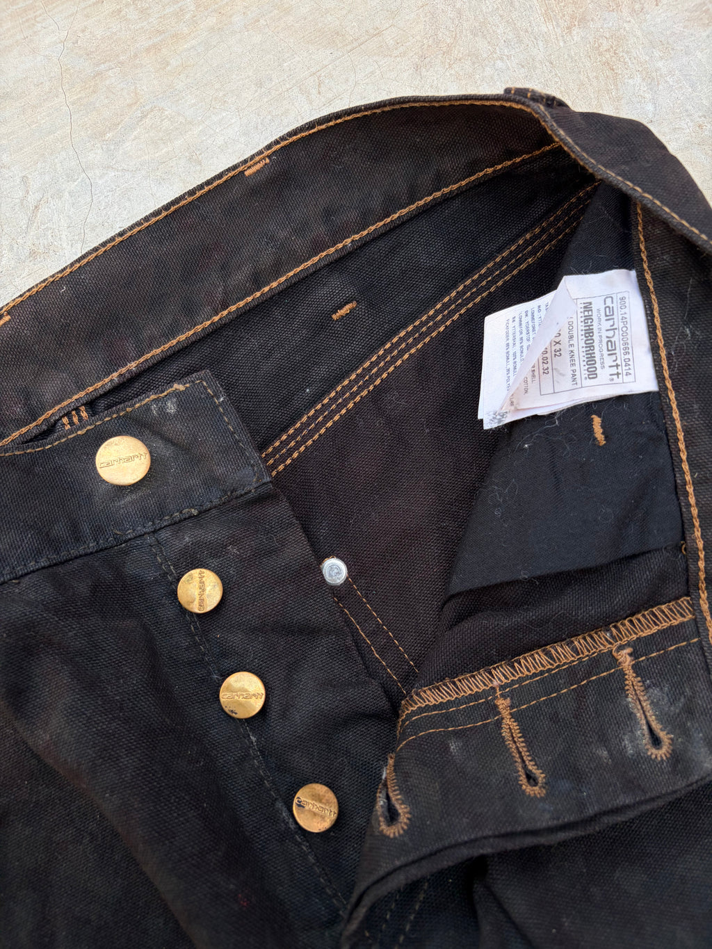 Carhartt WIP x Neighborhood FW14 Double Knee Pant Faded 32