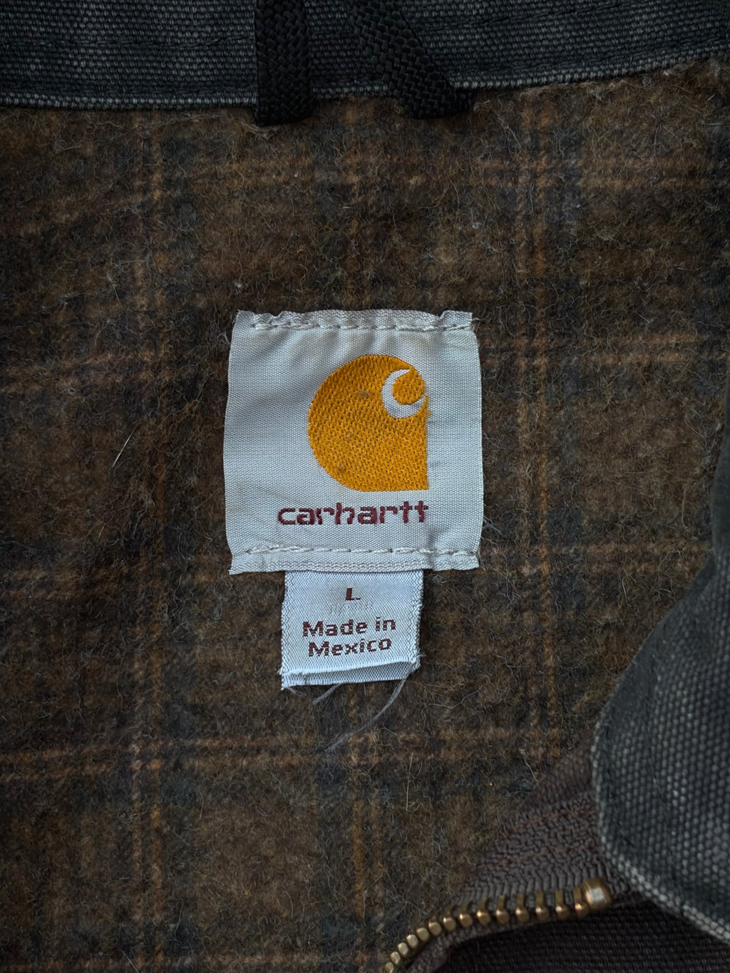 Vintage Carhartt Detroit Jacket J97 DKB L Tall