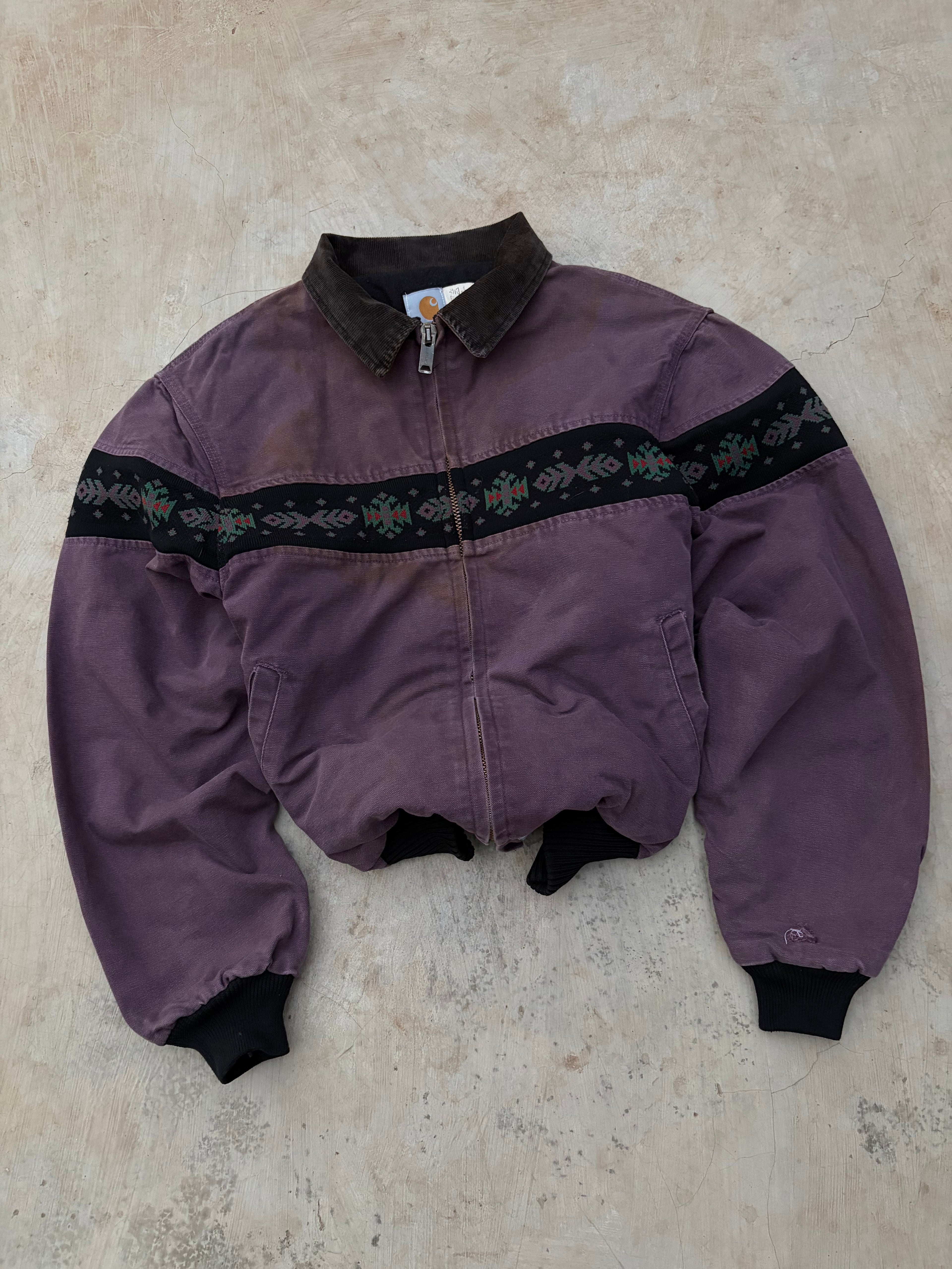 Vintage 1994 Carhartt Santa FE Aztec Jacket L