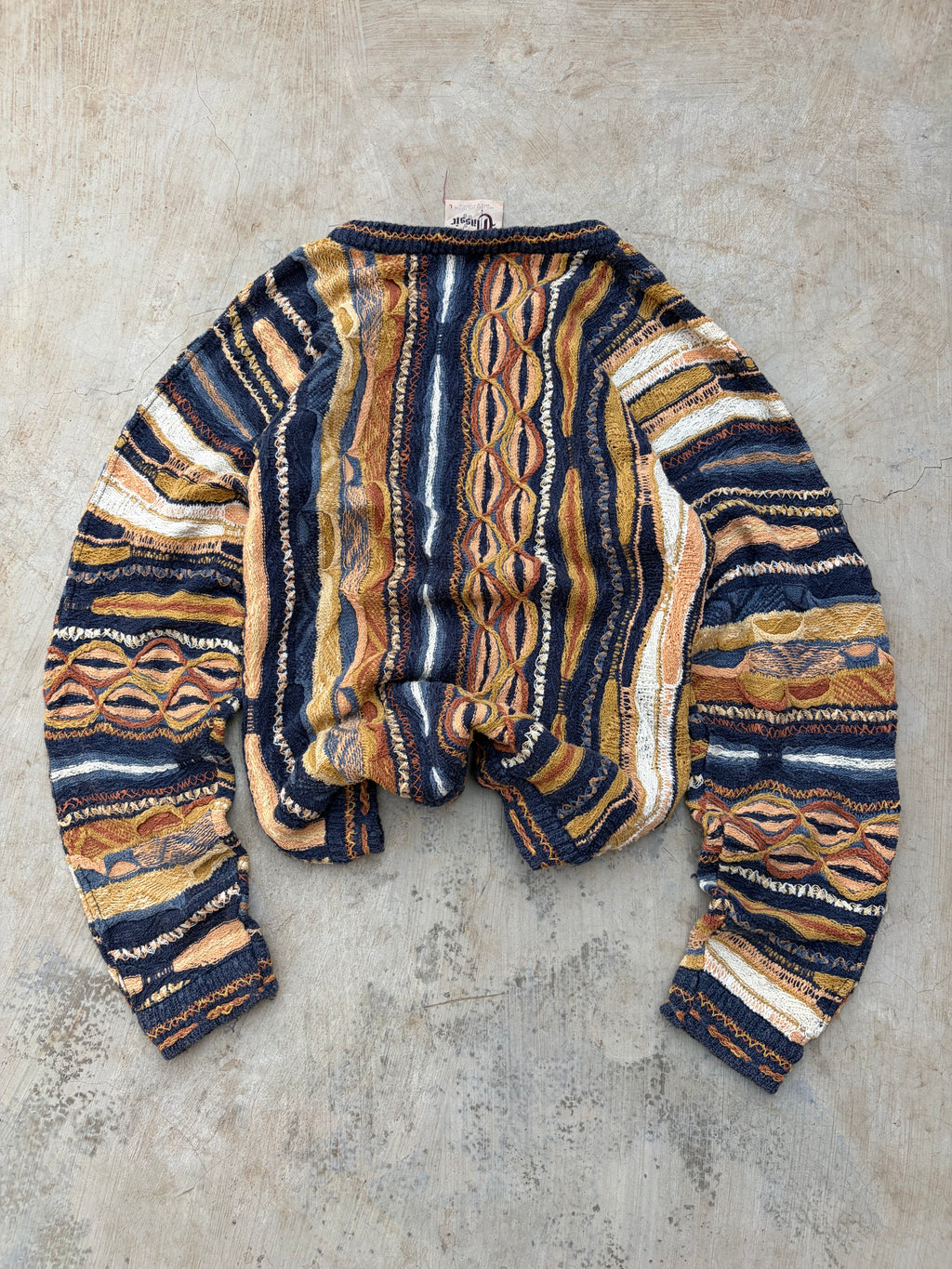 Vintage 90s Coogi Classic 3D Knit Sweater L