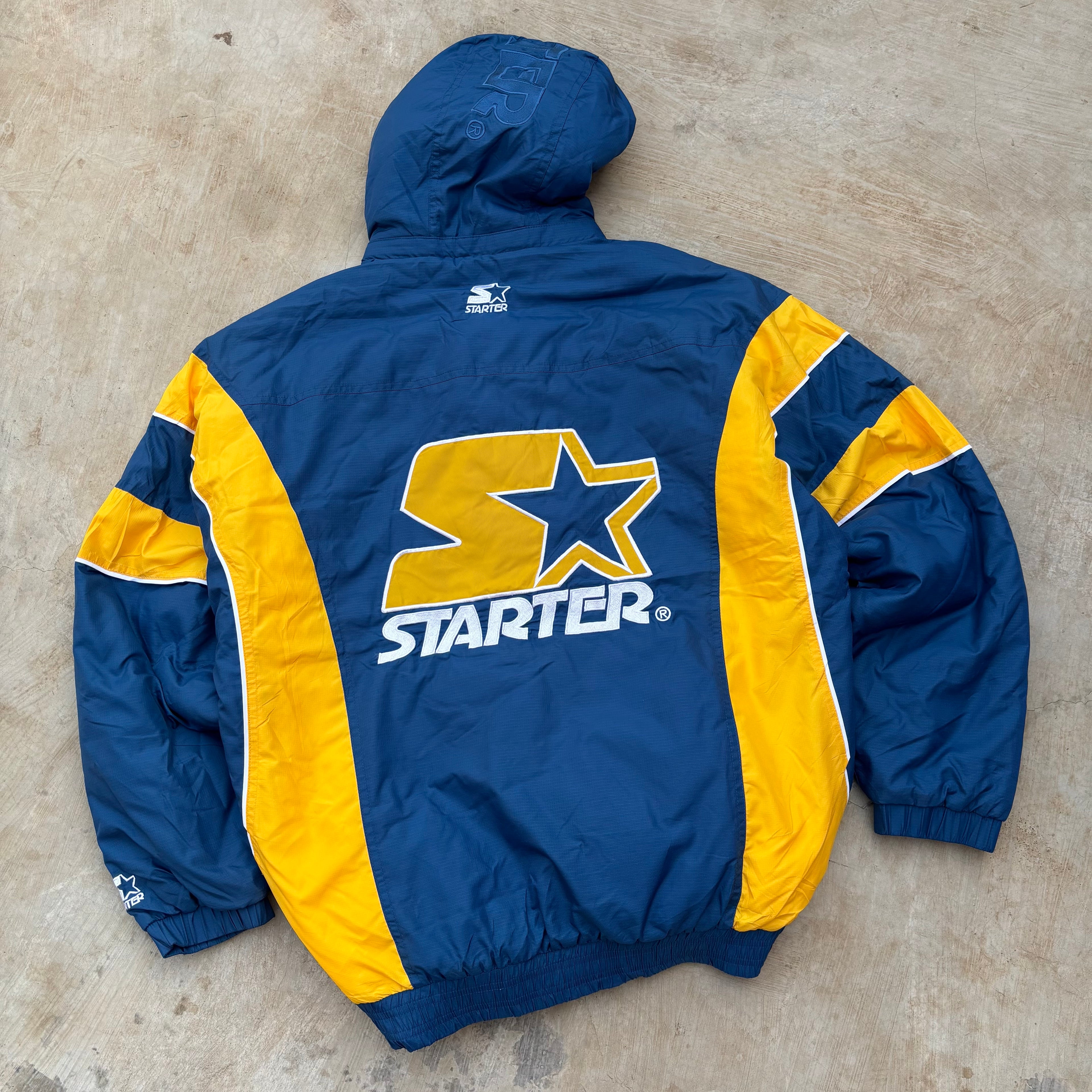 00s Vintage Starter Puffer Jacket L