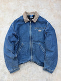 Vintage 00s Dickies Detroit Jacket Tan Collar XL