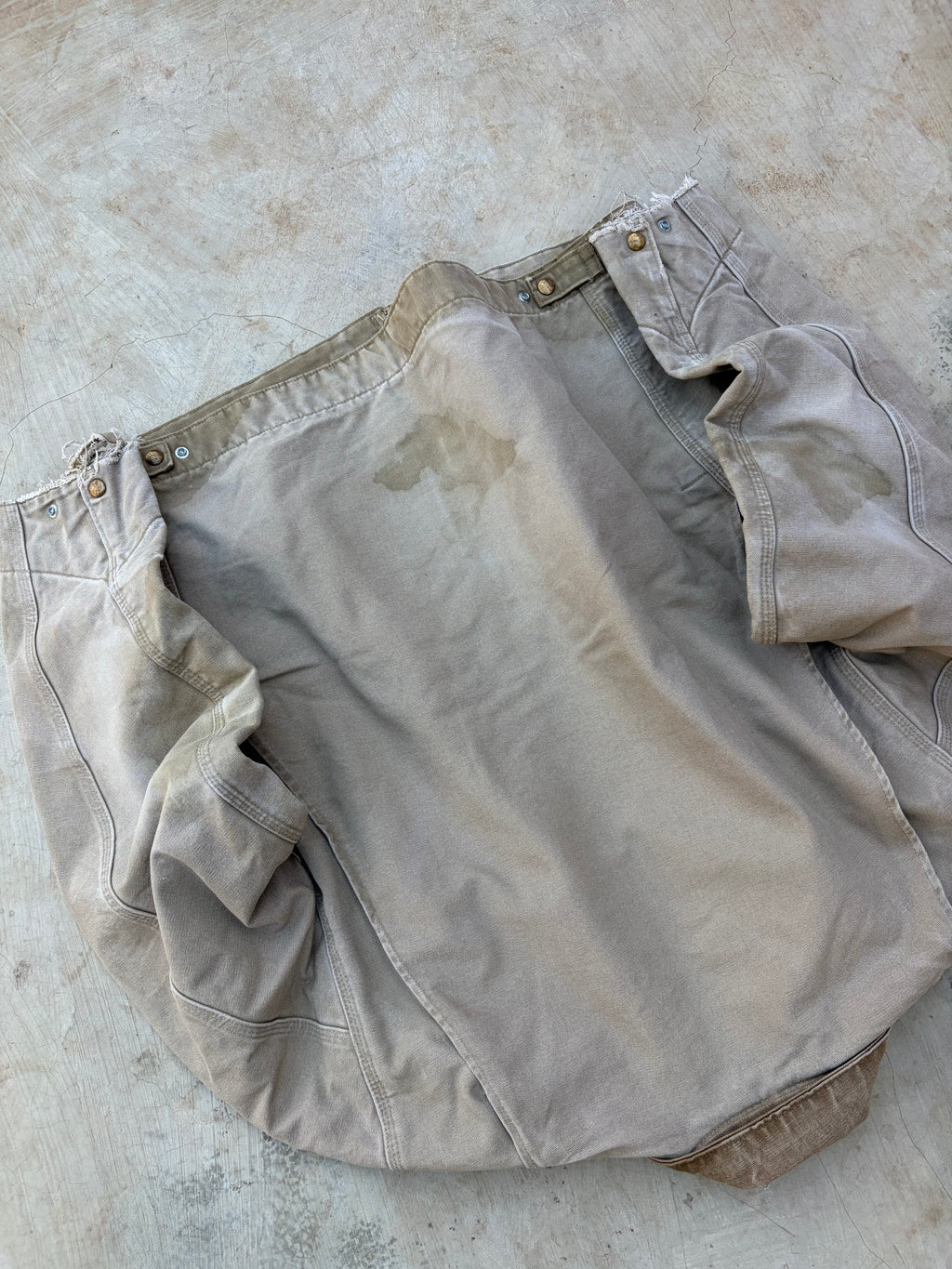 Vintage 00s Sunfaded Carhartt Detroit Jacket J97 266 XL