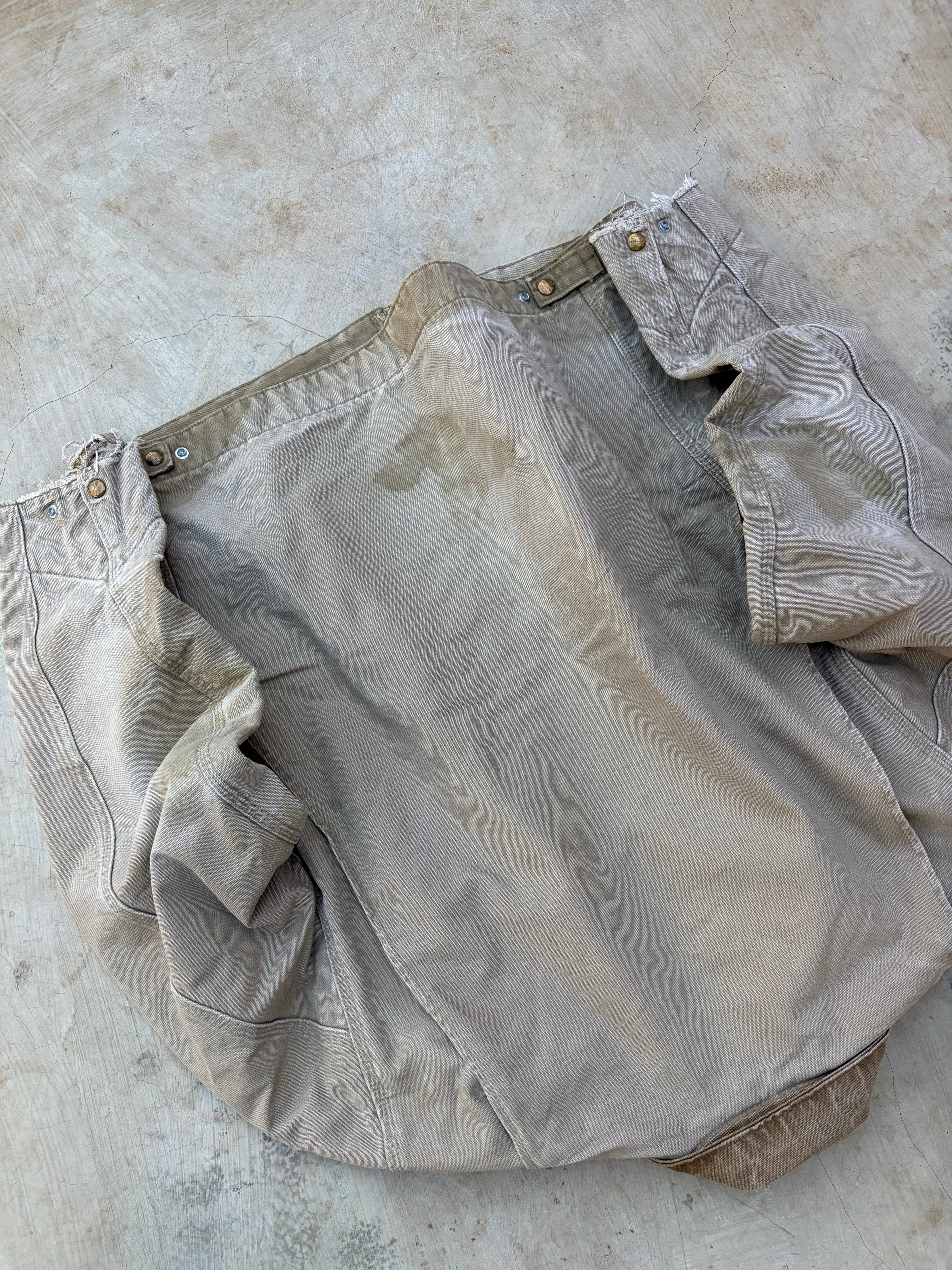 Vintage 00s Sunfaded Carhartt Detroit Jacket J97 266 XL