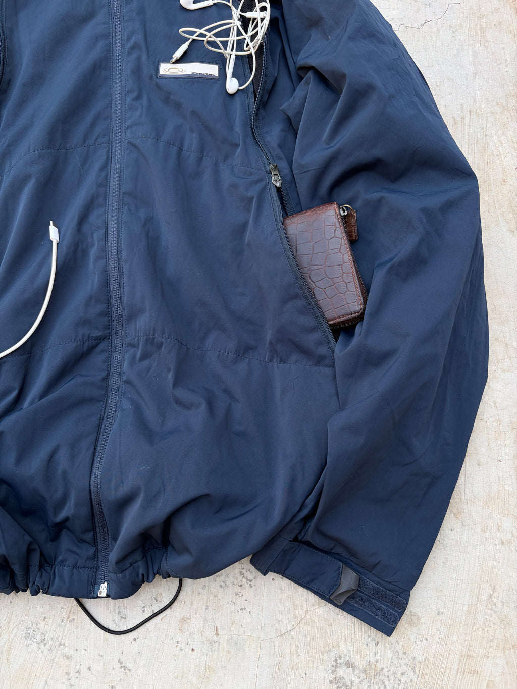 Vintage 2006 Oakley Nitro Fuel 2 Technical Jacket Navy XL