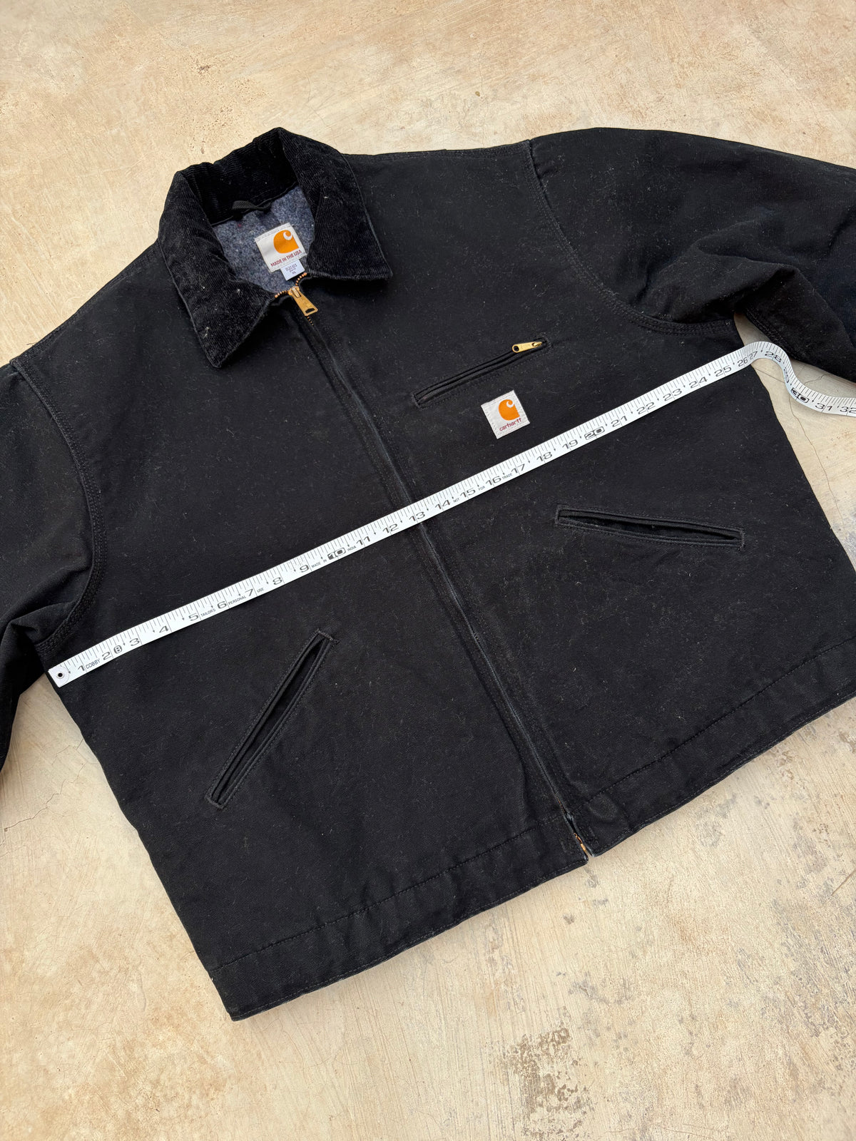 Vintage Carhartt Detroit Jacket J001 BLK L/XL