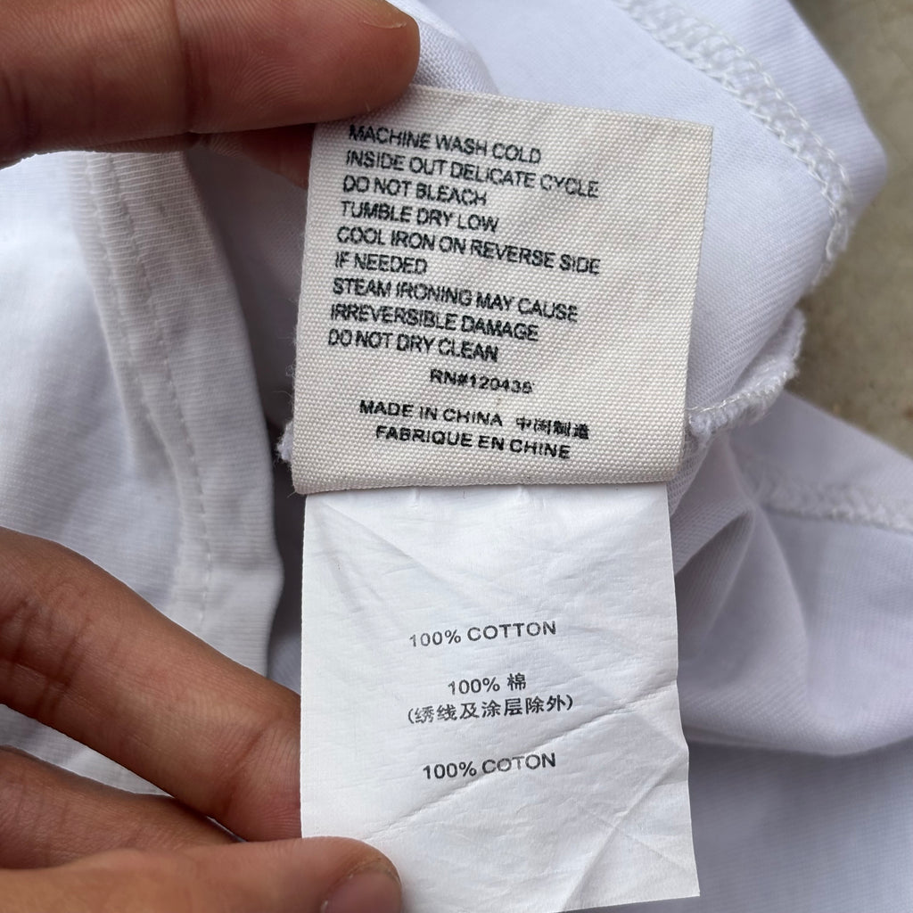 Vintage 00s Evisu GodHead Tee Selvedge M/L