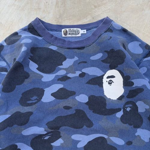 00s Bape nigo Colour Camo Crewneck L