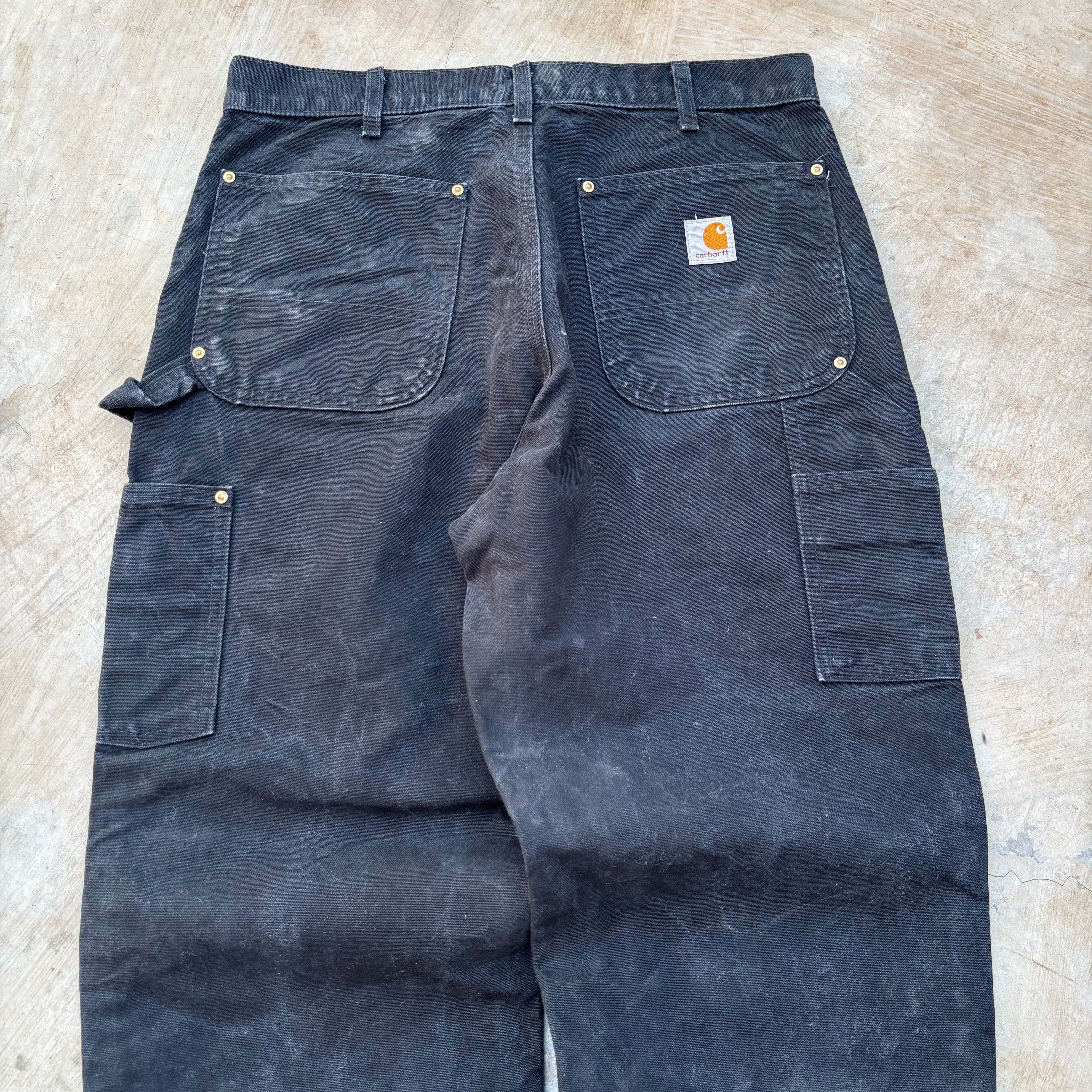Vintage Sunfaded Carhartt Double Knee Pant 34