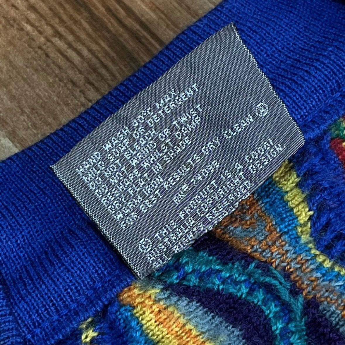 Vintage 90s Coogi 3D Cardigan Knit M