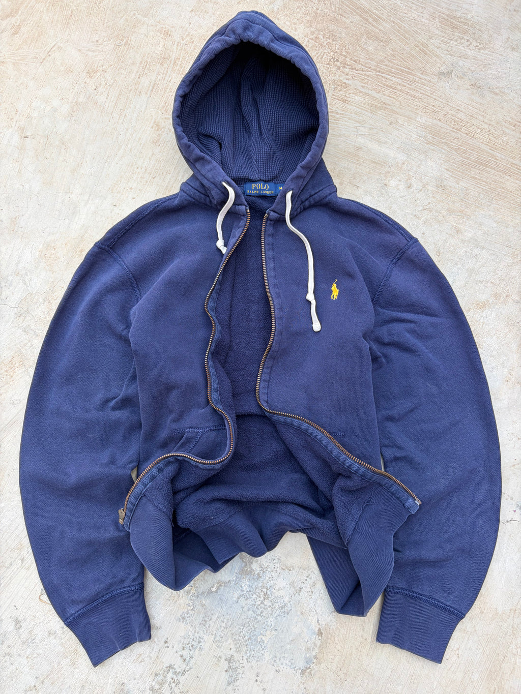Vintage 90s Polo Ralph Lauren Zip Hoodie L