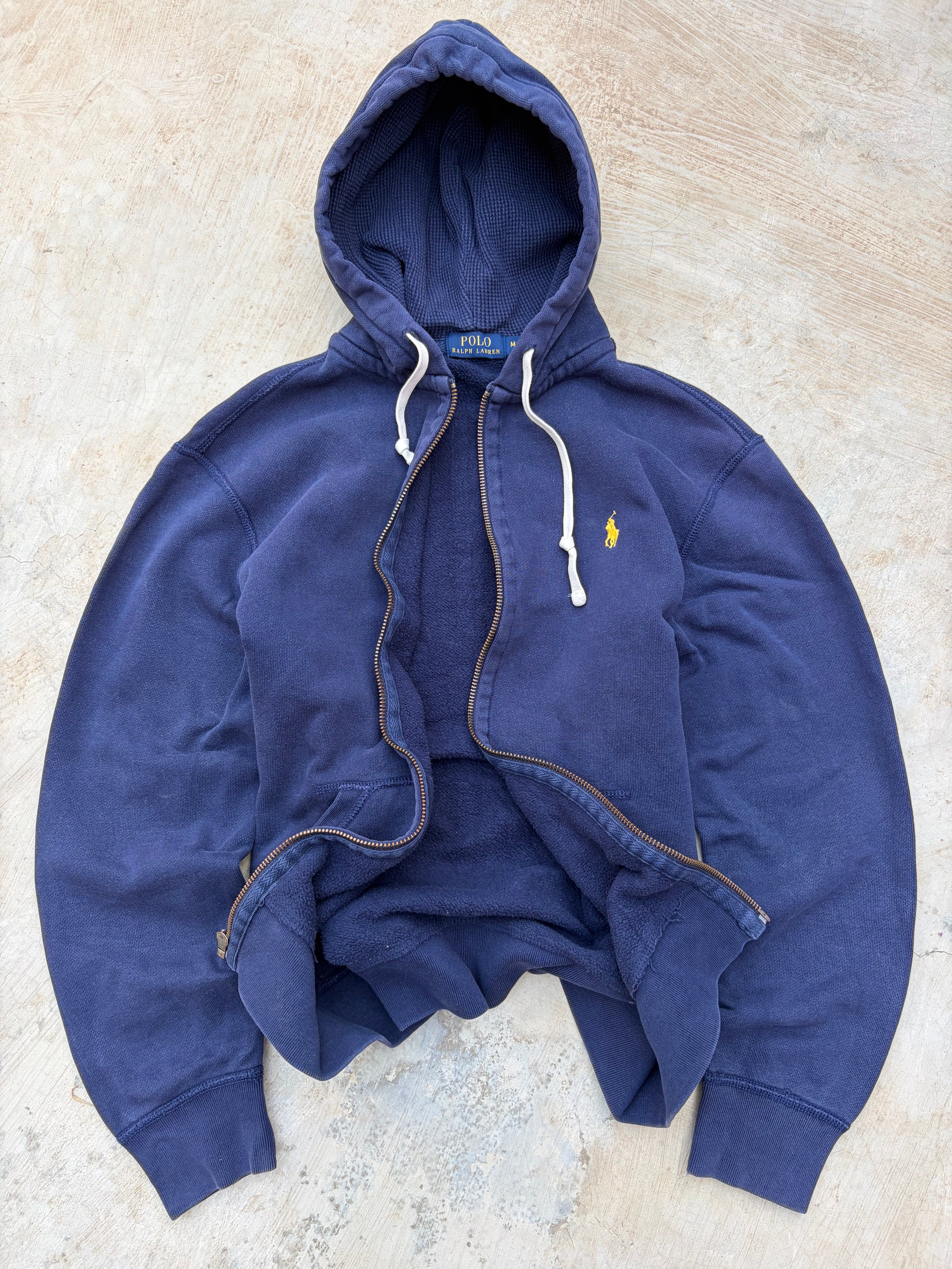 Vintage 90s Polo Ralph Lauren Zip Hoodie L