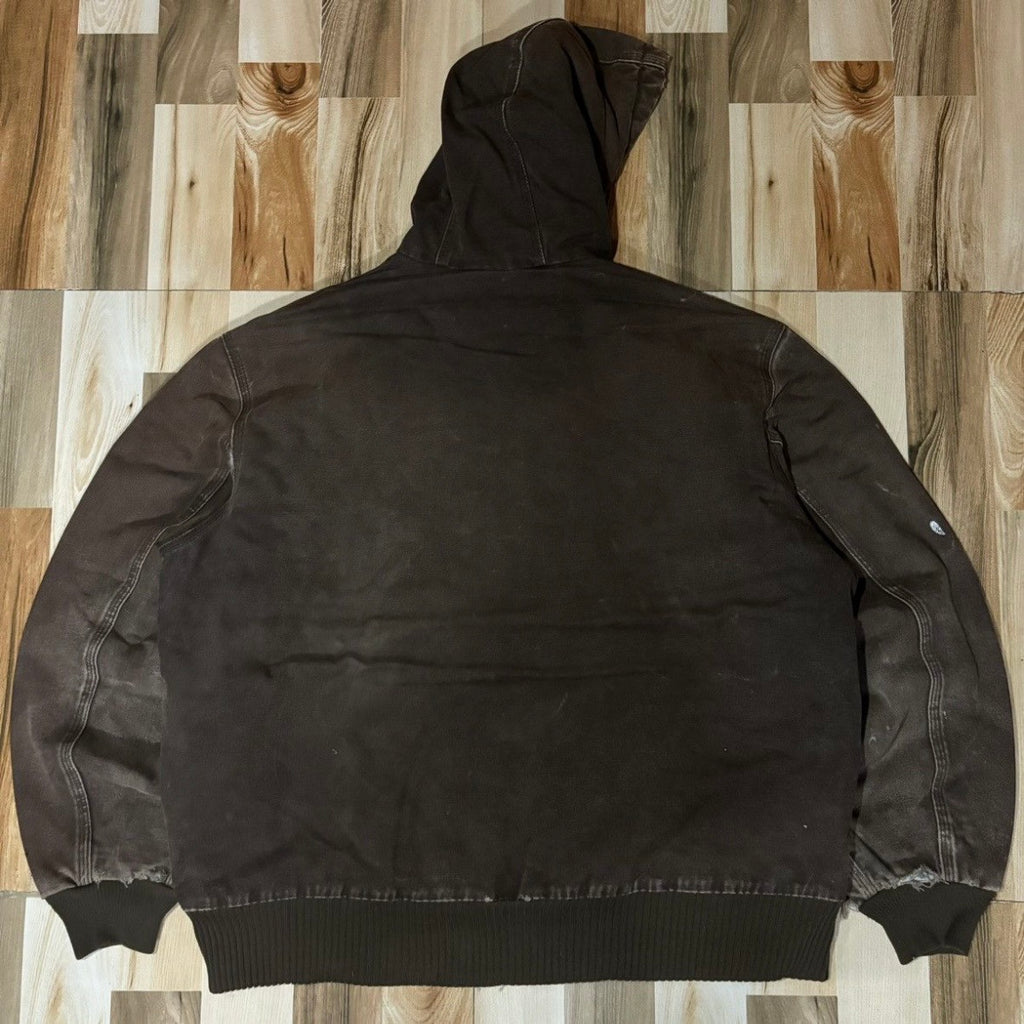 Vintage 00s Carhartt Thrashed Active Jacket DKB L