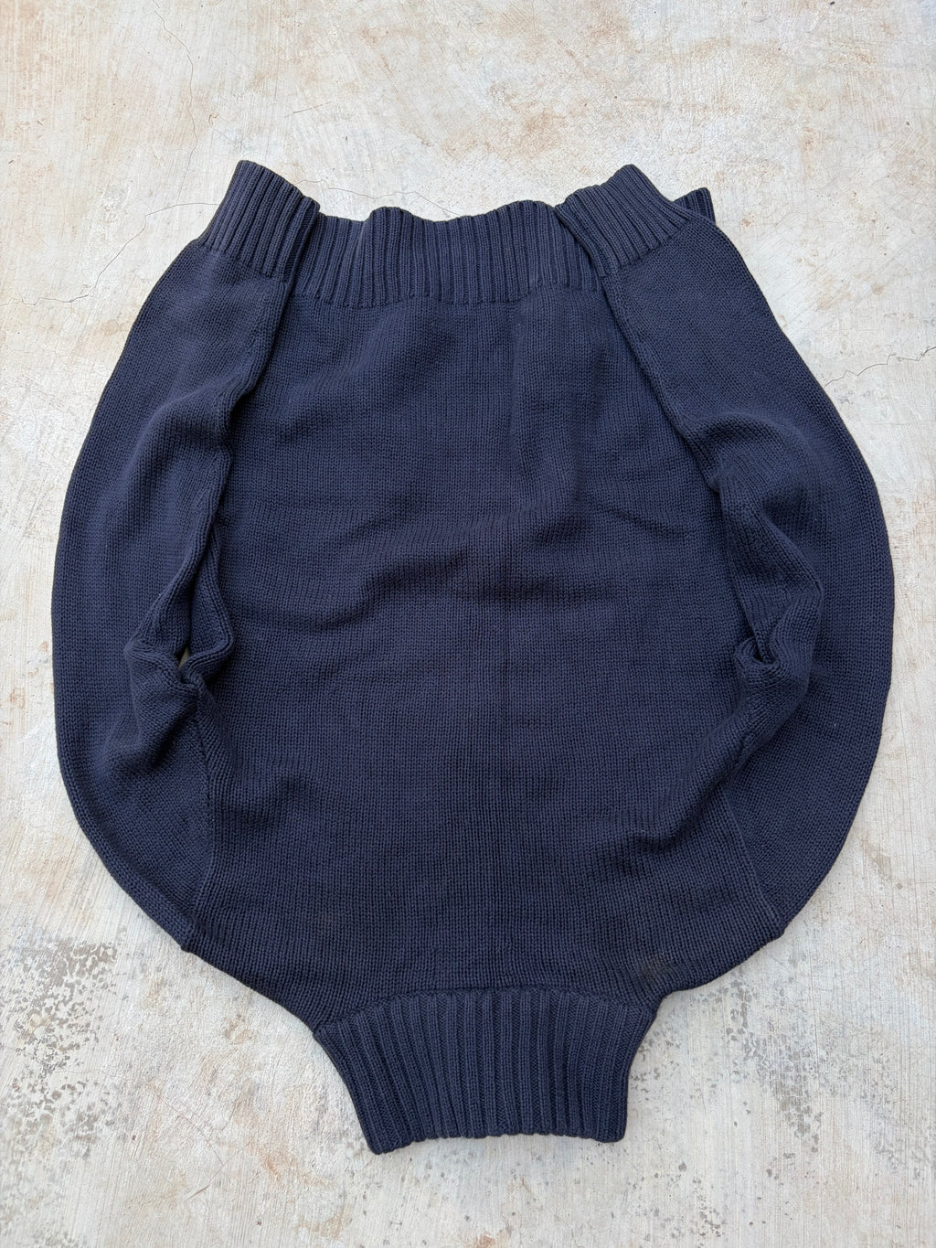 Vintage 00s Polo Ralph Lauren Full-Zip Knit Sweater S