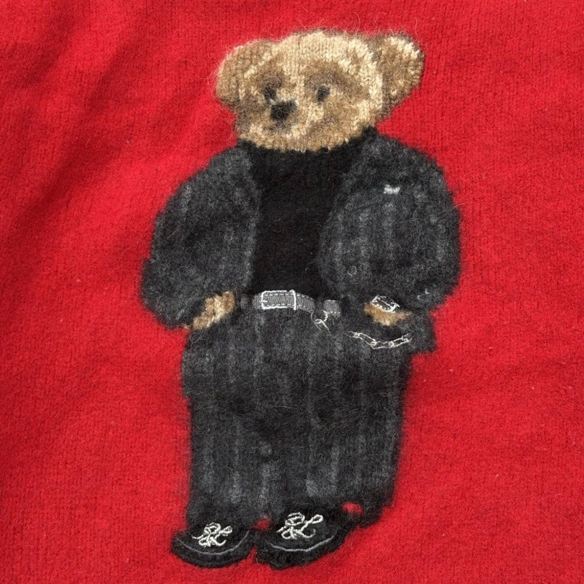 Vintage Polo Bear Ralph Lauren Knitwear M