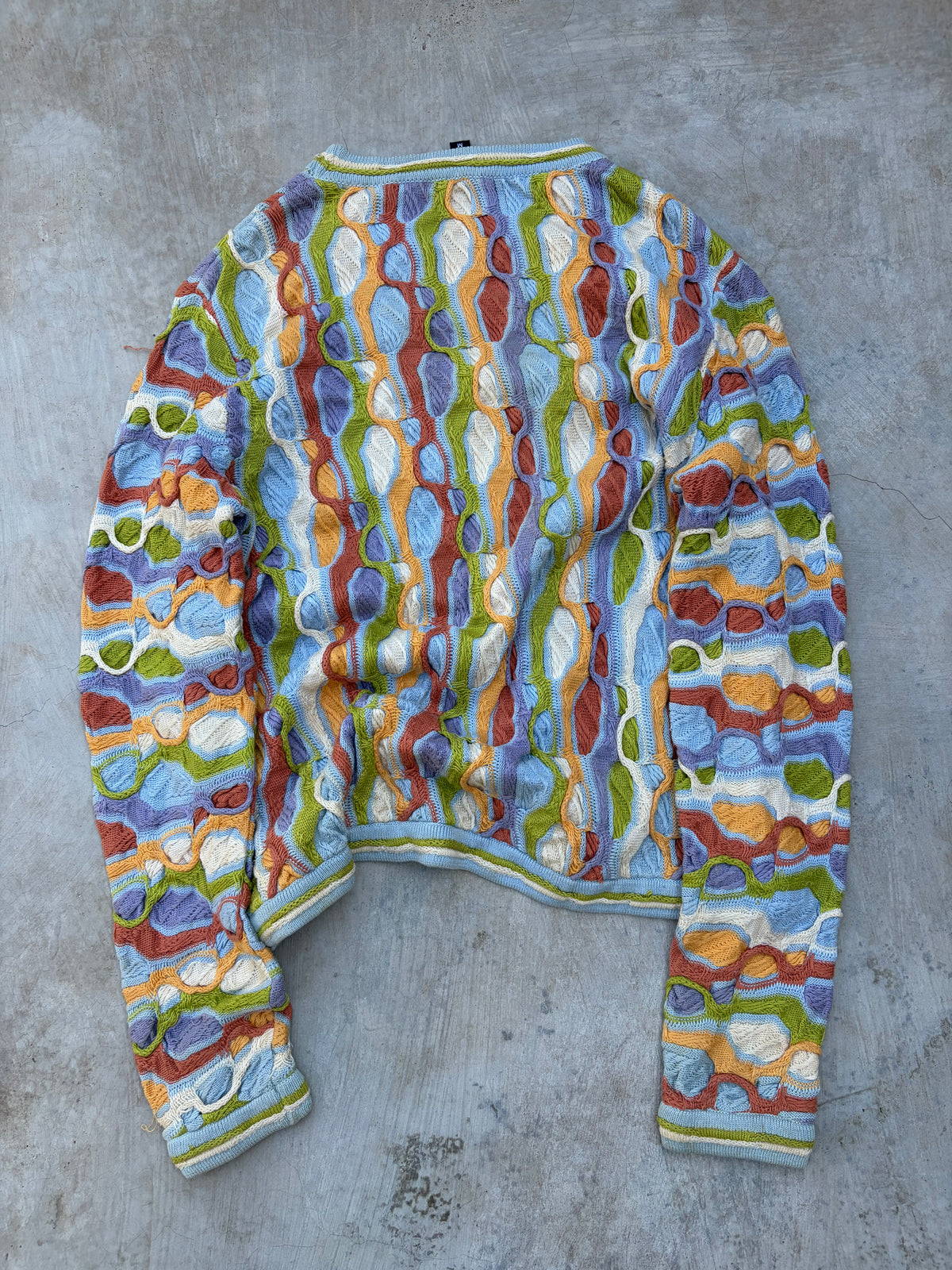 90s Vintage COOGI Australia 3D Knit Sweater M