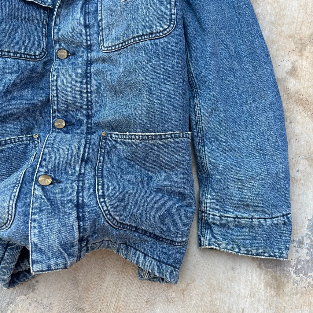 Carhartt Phoenix Coat Denim Sherpa Jacket M