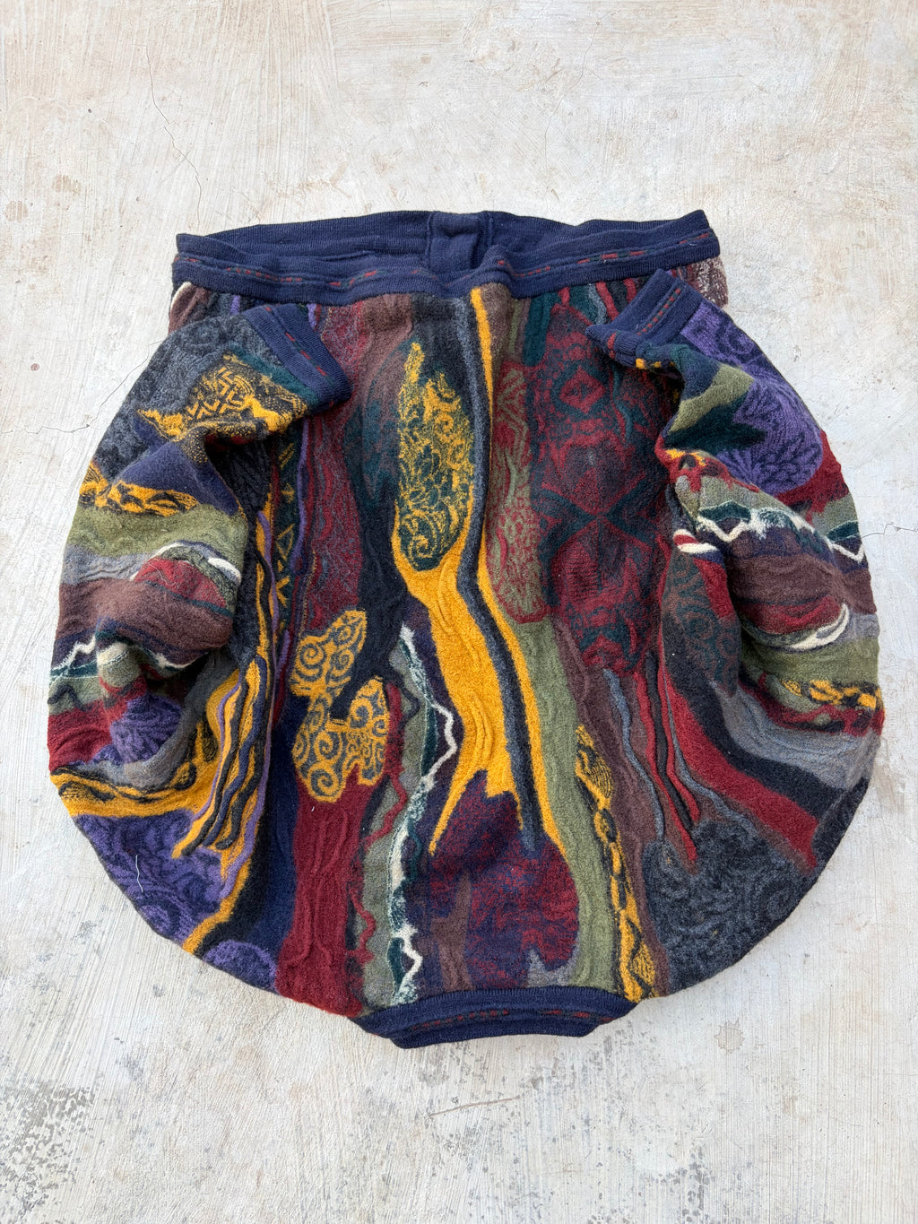 Vintage 90s COOGI Australia Pure New Wool Cardigan Size M
