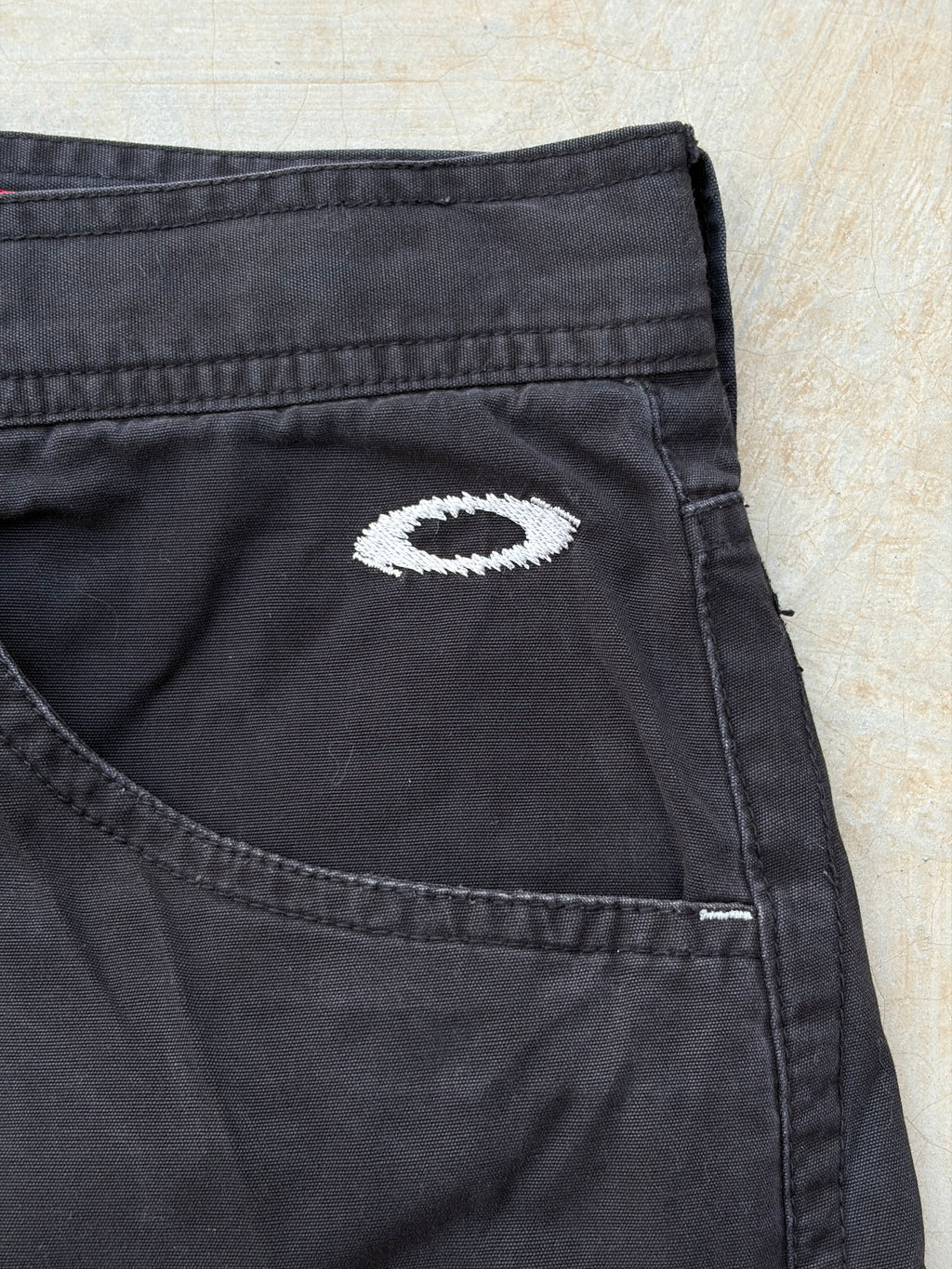 Vintage 00s Oakley Black Carpenter Work Pants 32