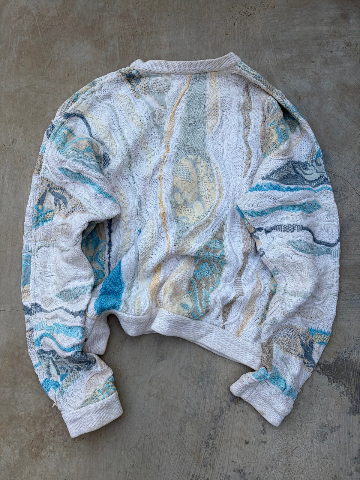 Vintage 90s COOGI Australia 3D Knit Sweater M/L