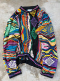 Rare 90s Vintage COOGI Australia 3D Knit Sweater M/L