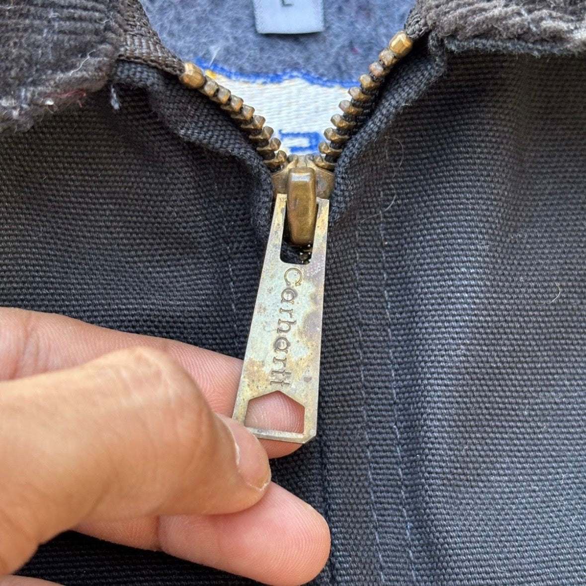 Vintage 00s Carhartt Detroit Jacket BLK L