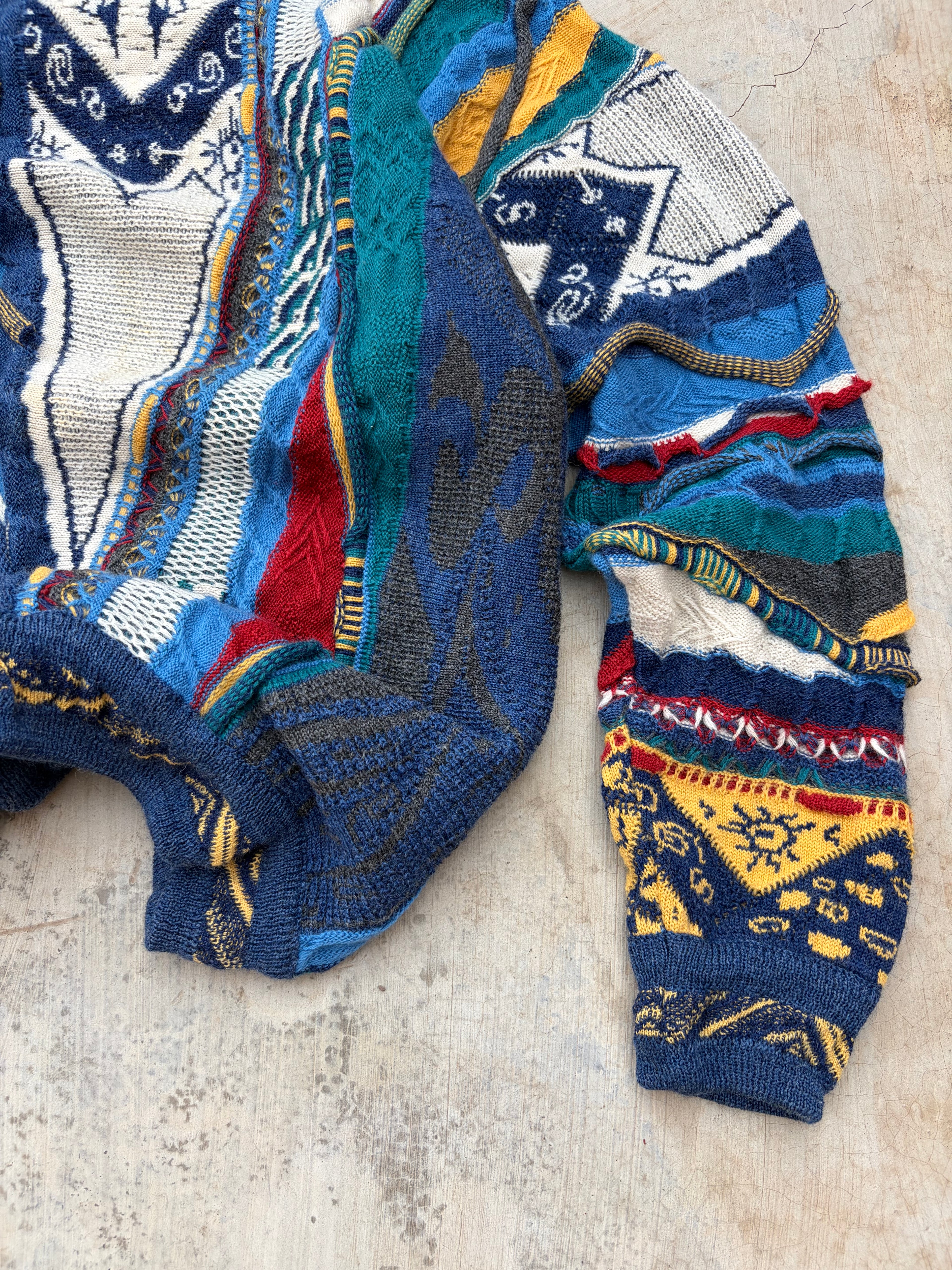 Vintage Carlo Alberto Coogi Style Sweater M