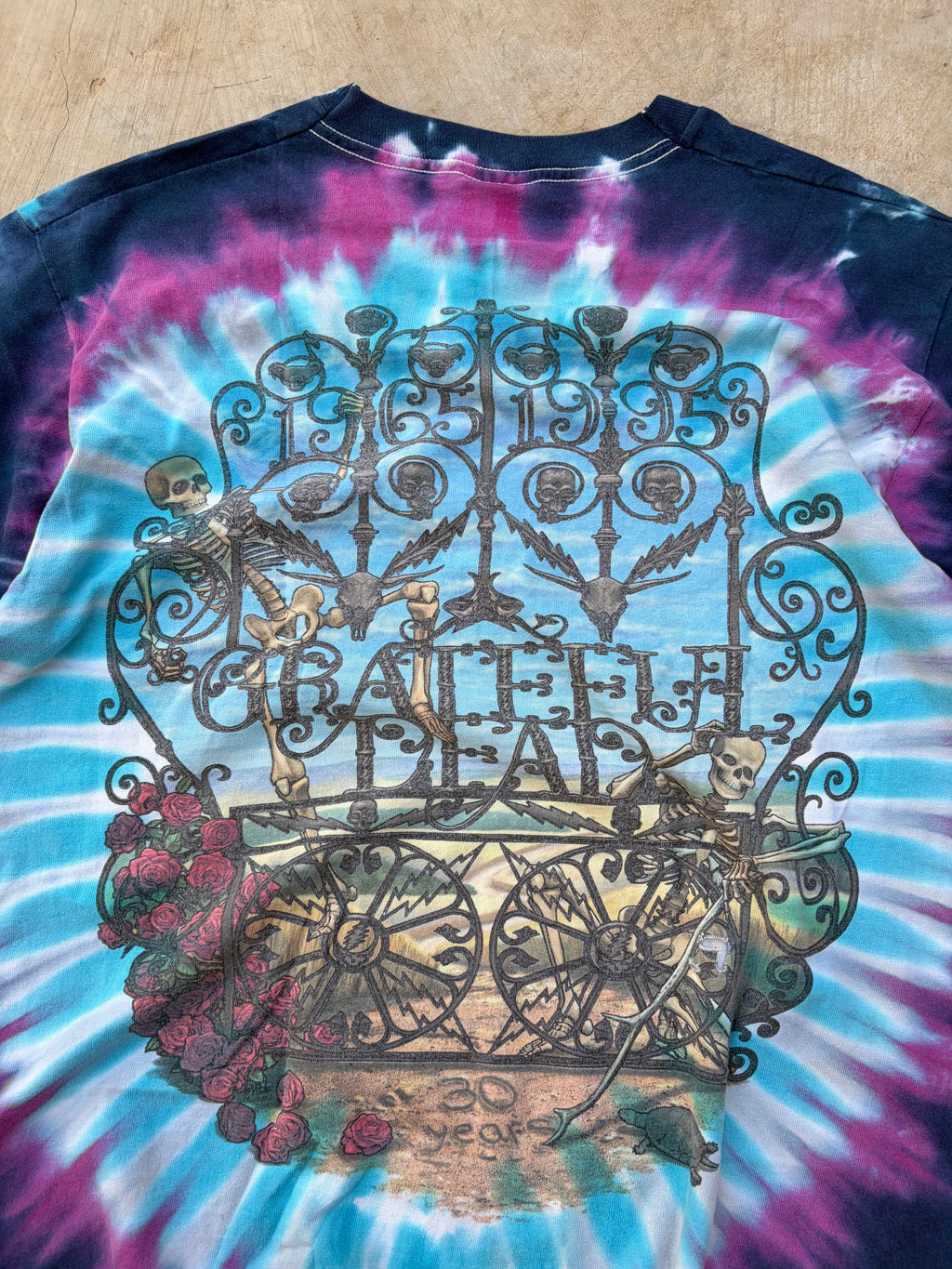 Grateful Dead 1995 30th anniversary Tshirt L