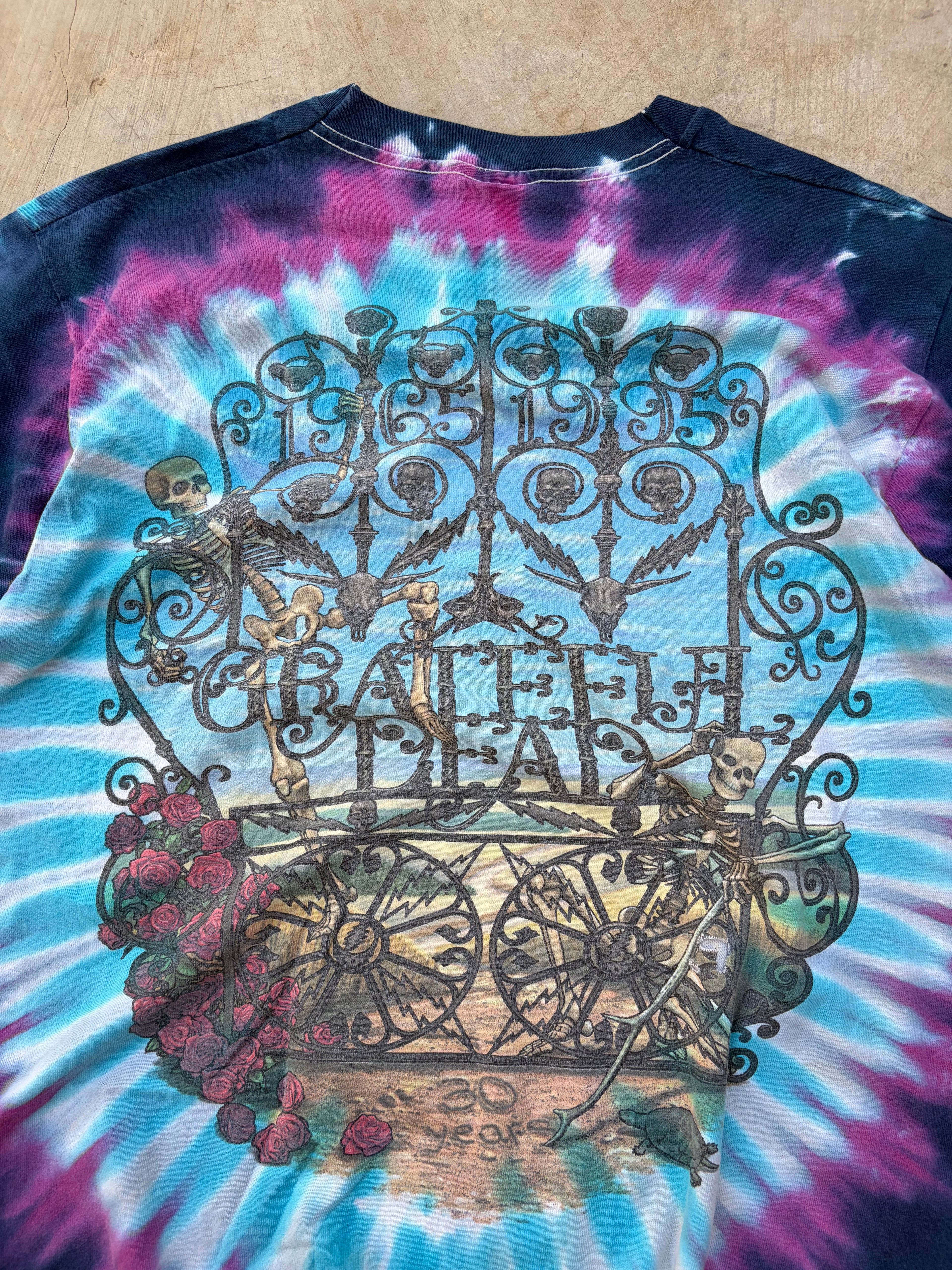 Grateful Dead 1995 30th anniversary Tshirt L