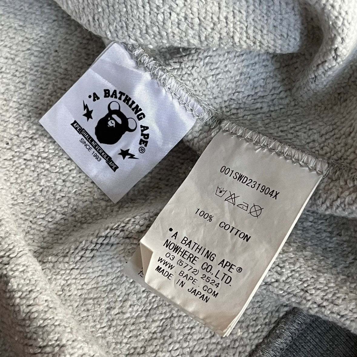 Bape x Medicom Big ape head Crewneck M