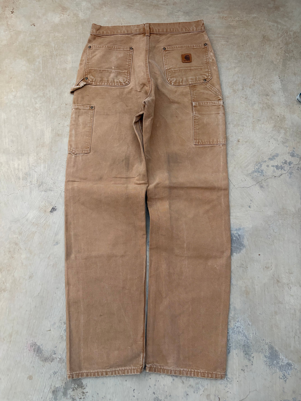 Vintage Carhartt B136 BRN Double Knee Carpenter Pants 31