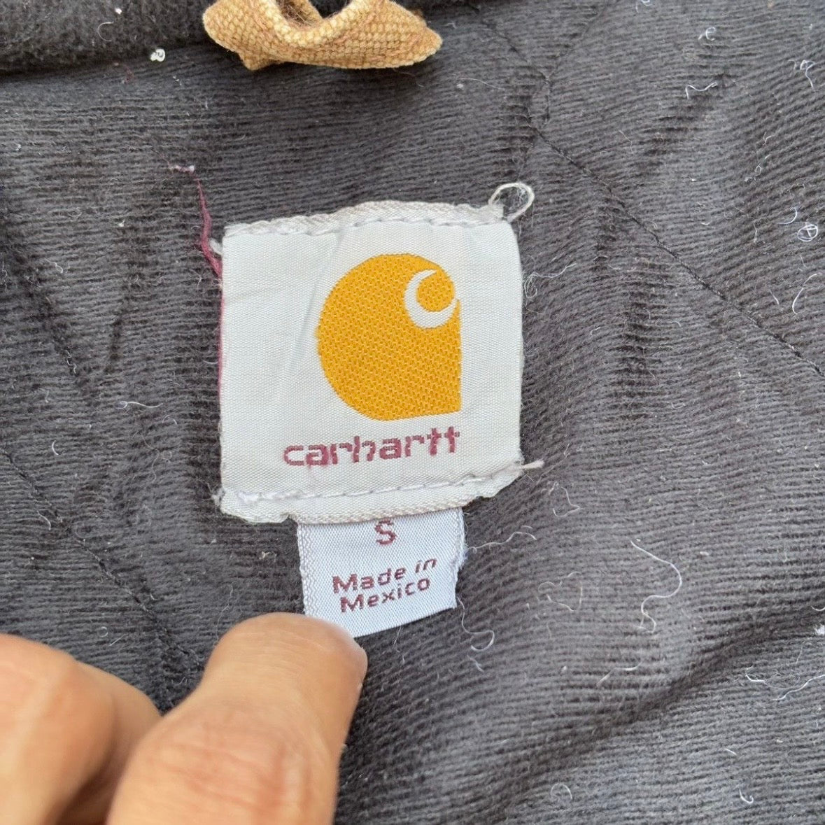 Vintage 00s Carhartt Active Jacket BRN M