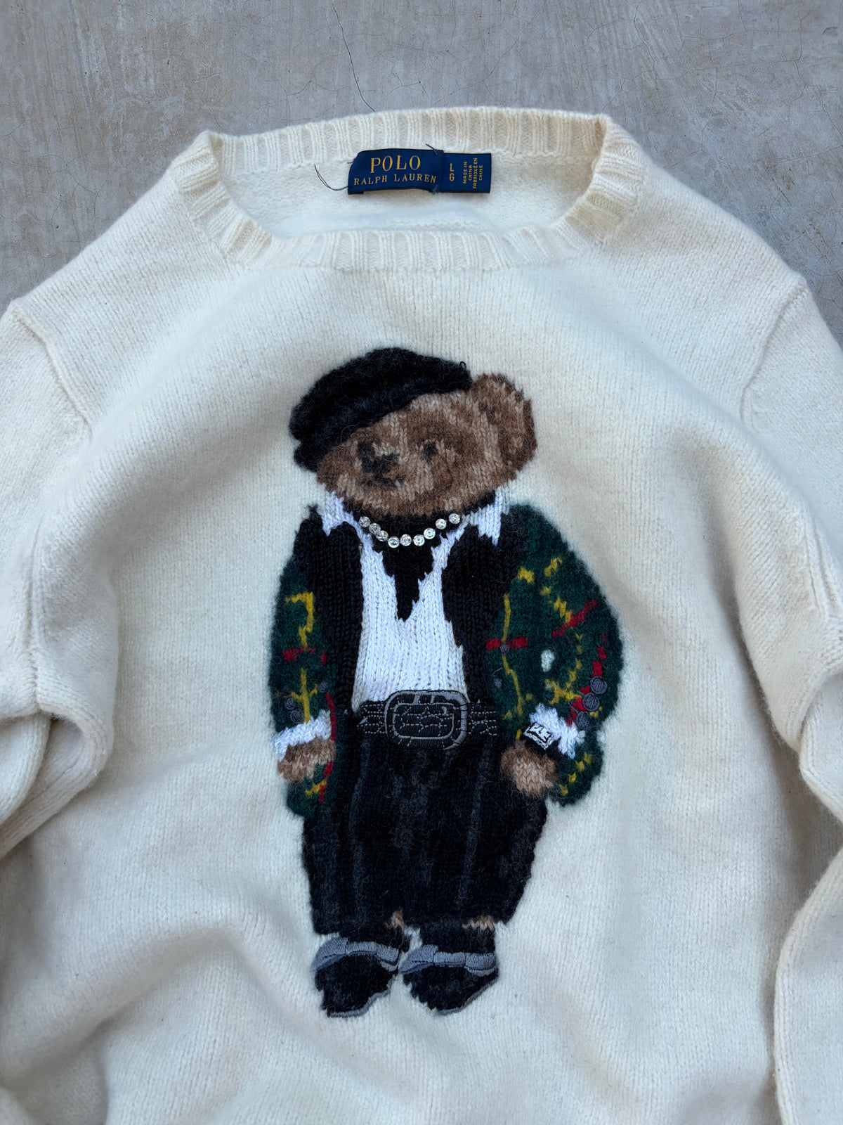 Vintage Polo Ralph Lauren Polo Bear Sweater XS/S