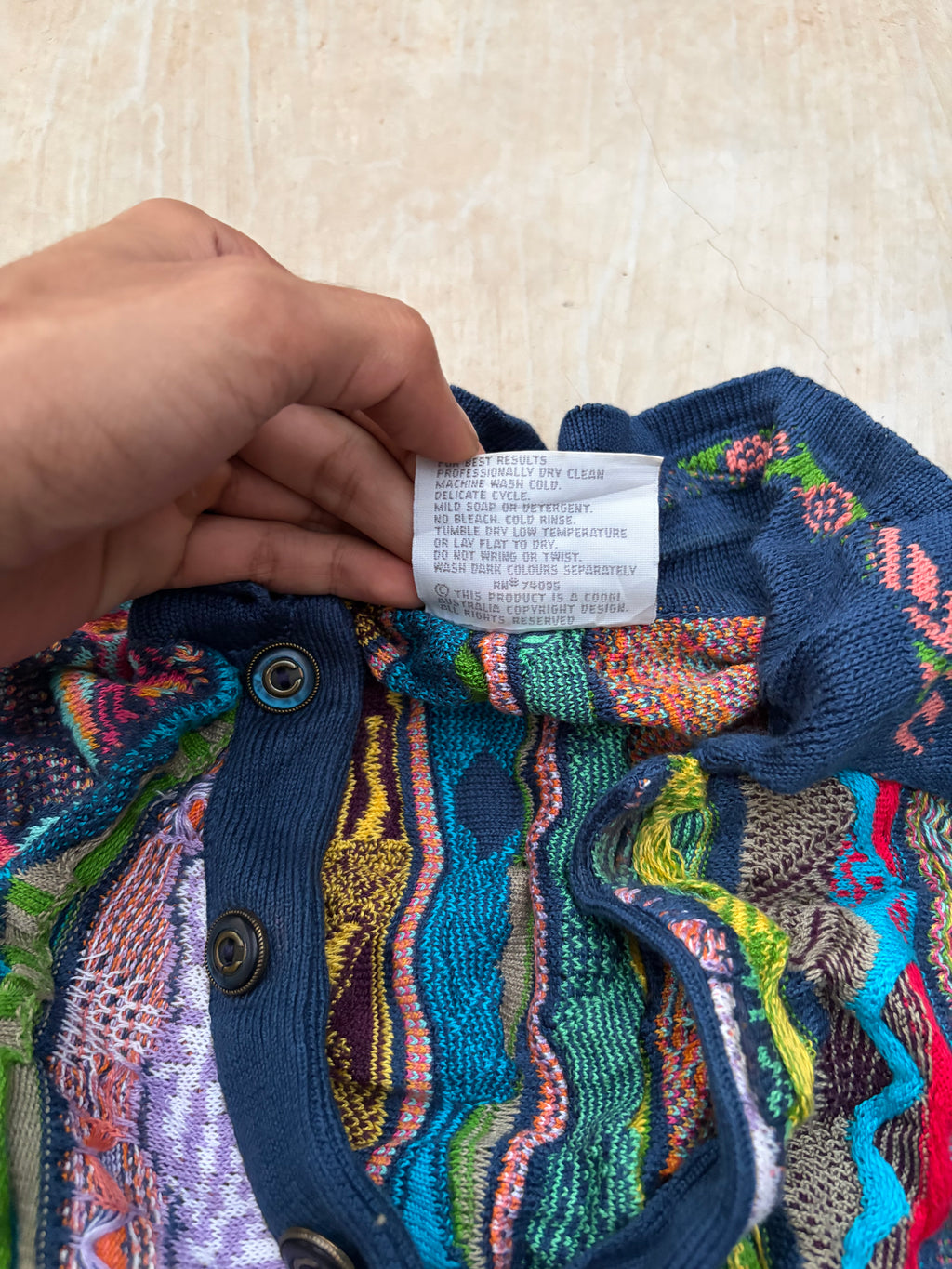 90s Ultra Rare COOGI Australia Animal Knit Sweater M