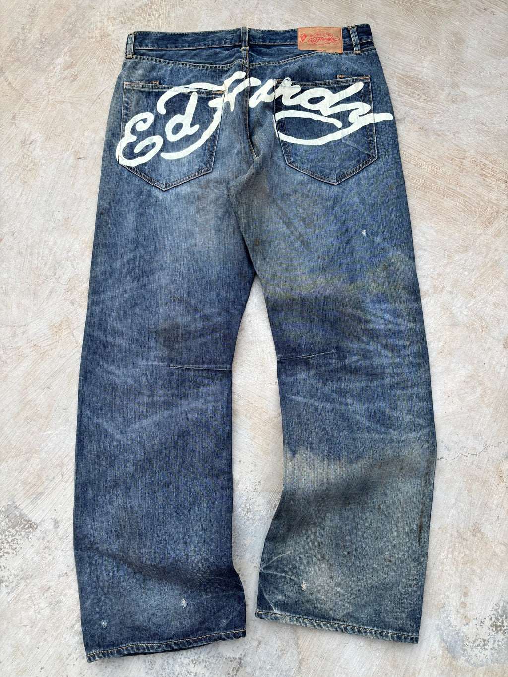 Vintage 00s Edhardy Y2K Spellout Pant 40