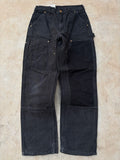Vintage 00s Carhartt Double Knee Pant Black Faded 31