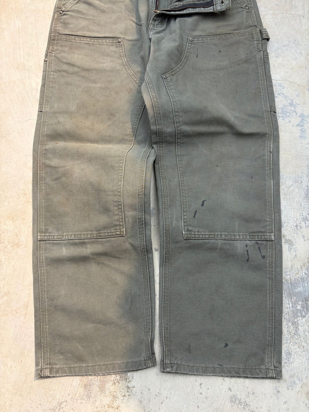 Vintage faded Carhartt Double Knee pants 34