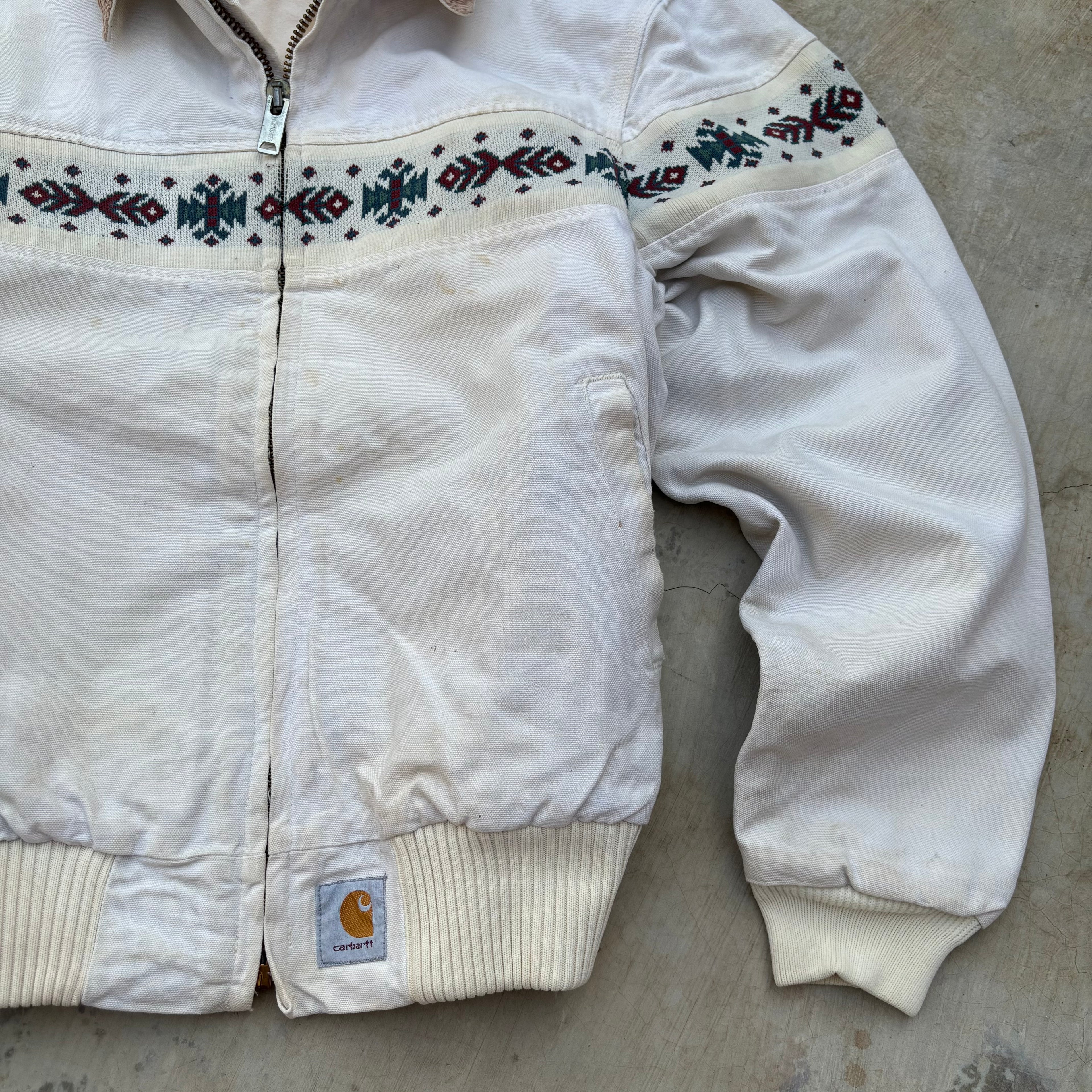 Beautiful 90s 1995 Carhartt Santa FE Aztec Jacket M