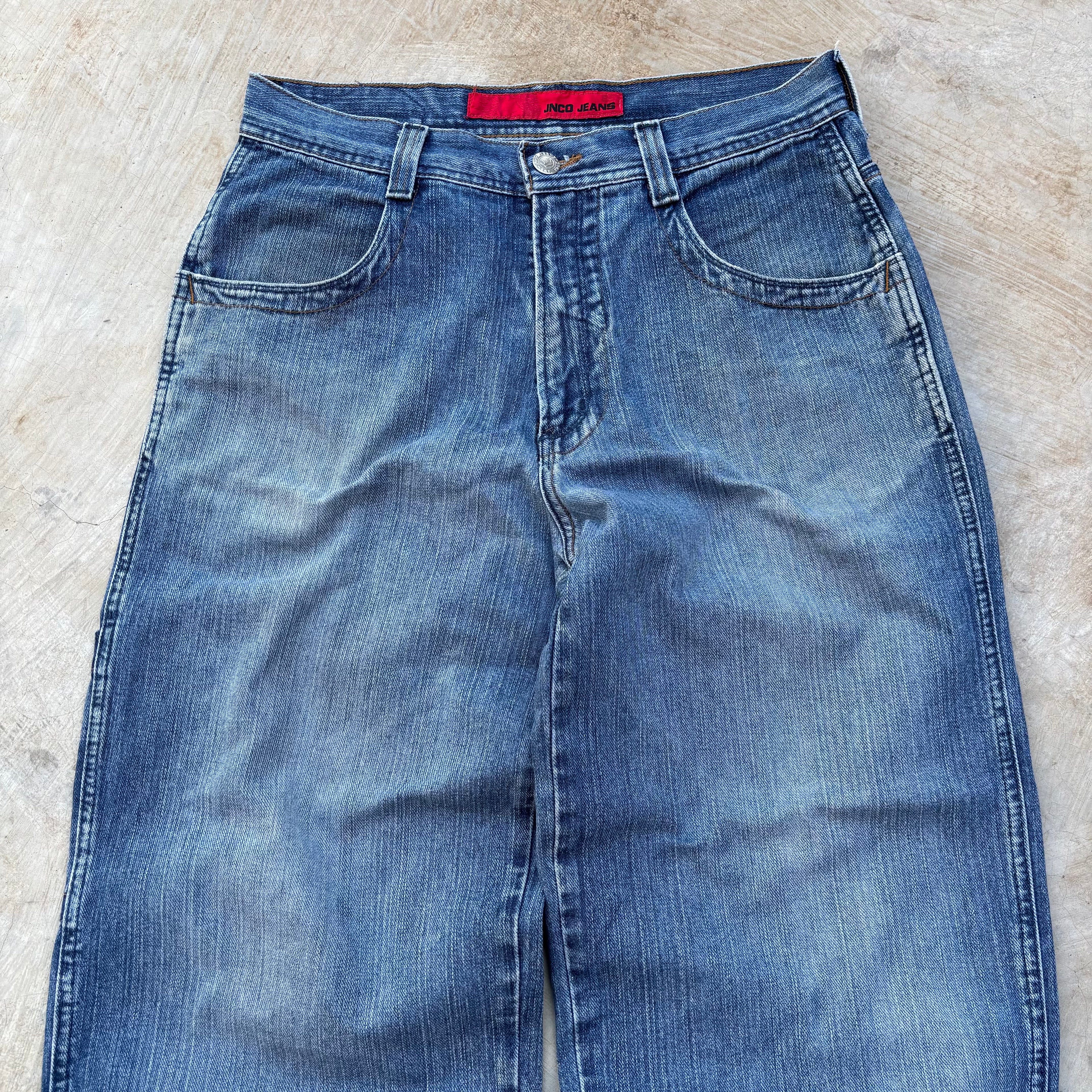 Vintage 90s Jnco Fireskull Jeans 33