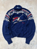 Ultra Rare Vintage Polo Ralph Lauren Ski Knit Sweater L/XL